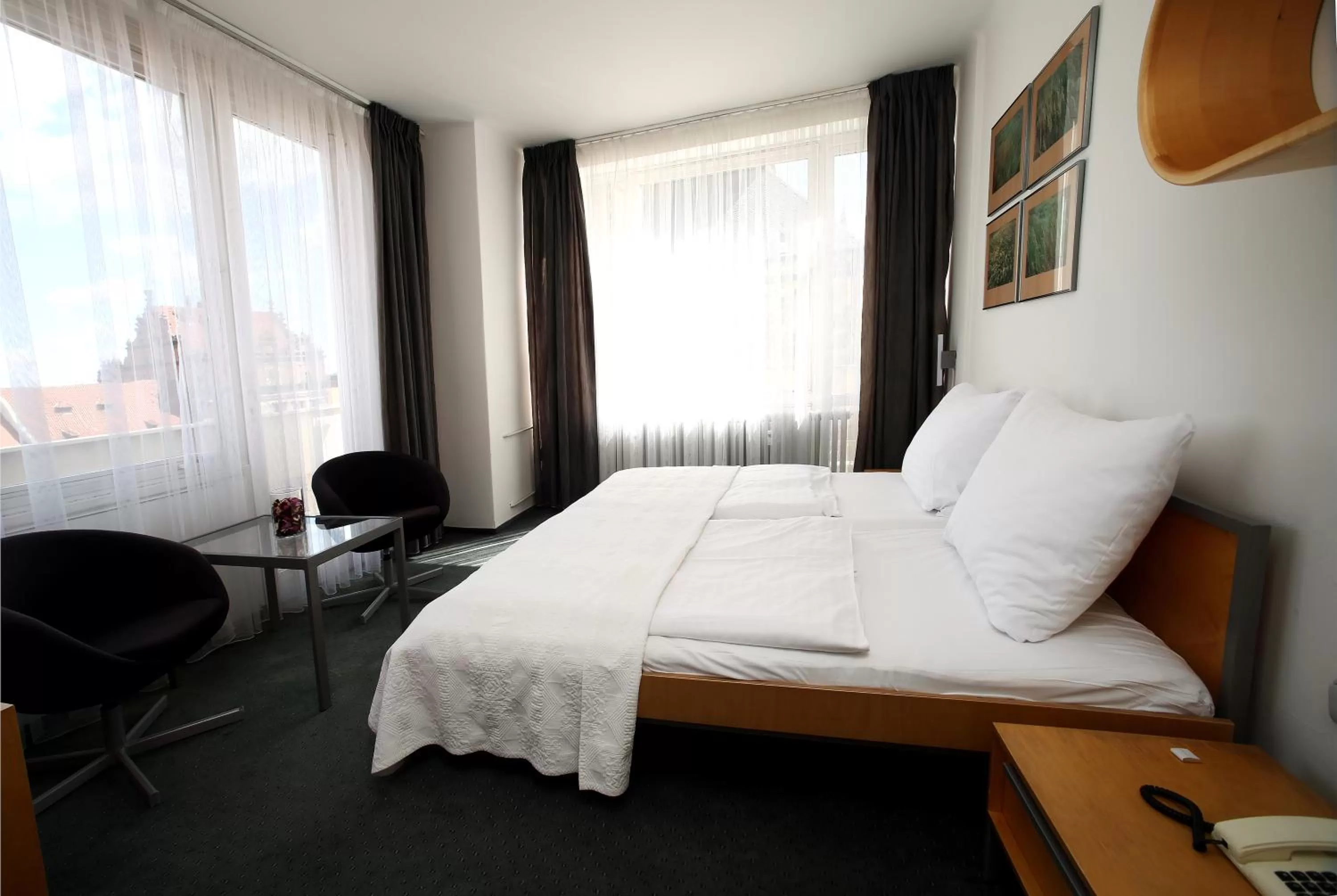 Bedroom, Bed in Hotel Central