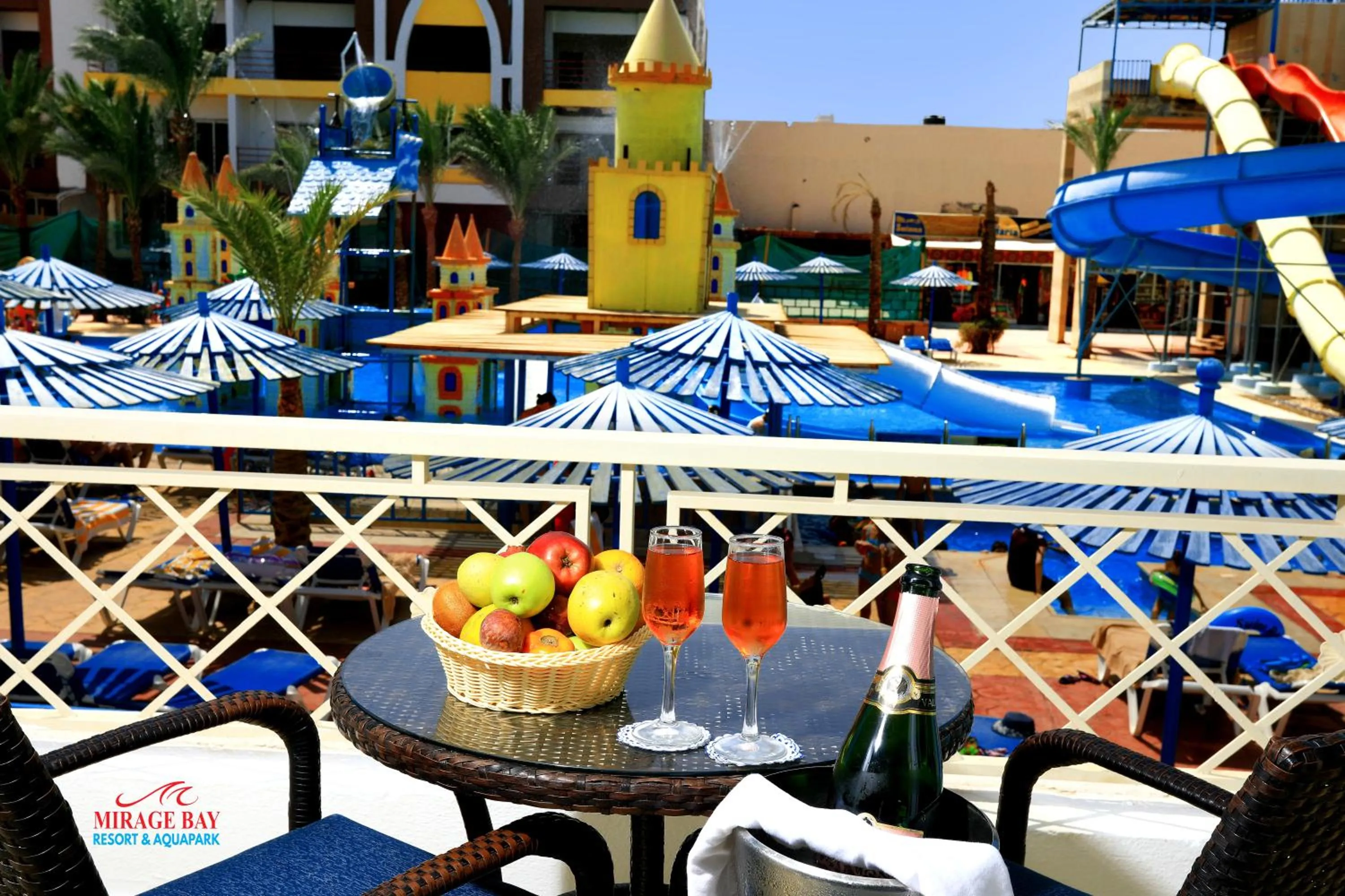 Pool view in Mirage Bay Resort & Aqua Park