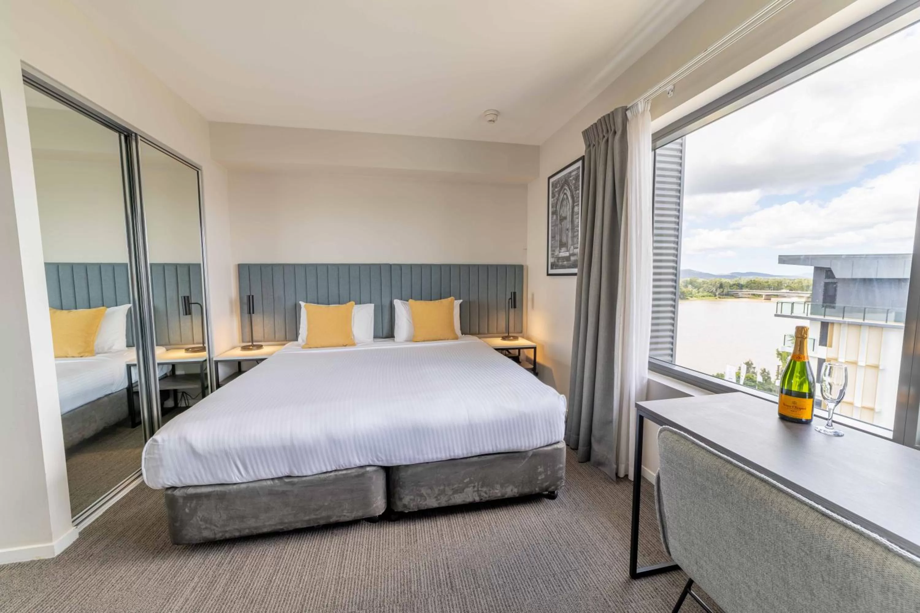 Bed in Quest Rockhampton