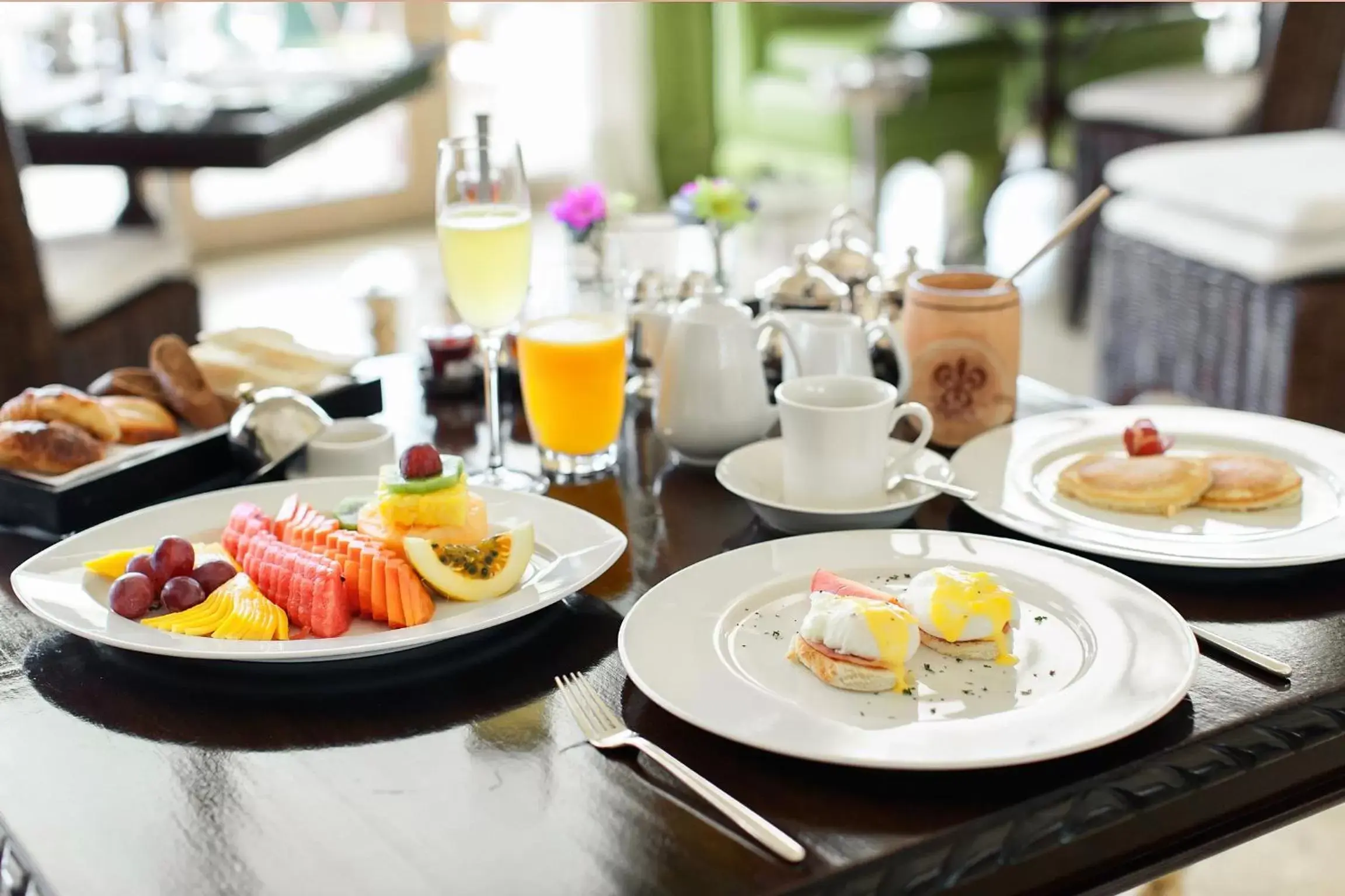 American breakfast in Eden Roc Cap Cana American breakfast in Eden Roc Cap Cana