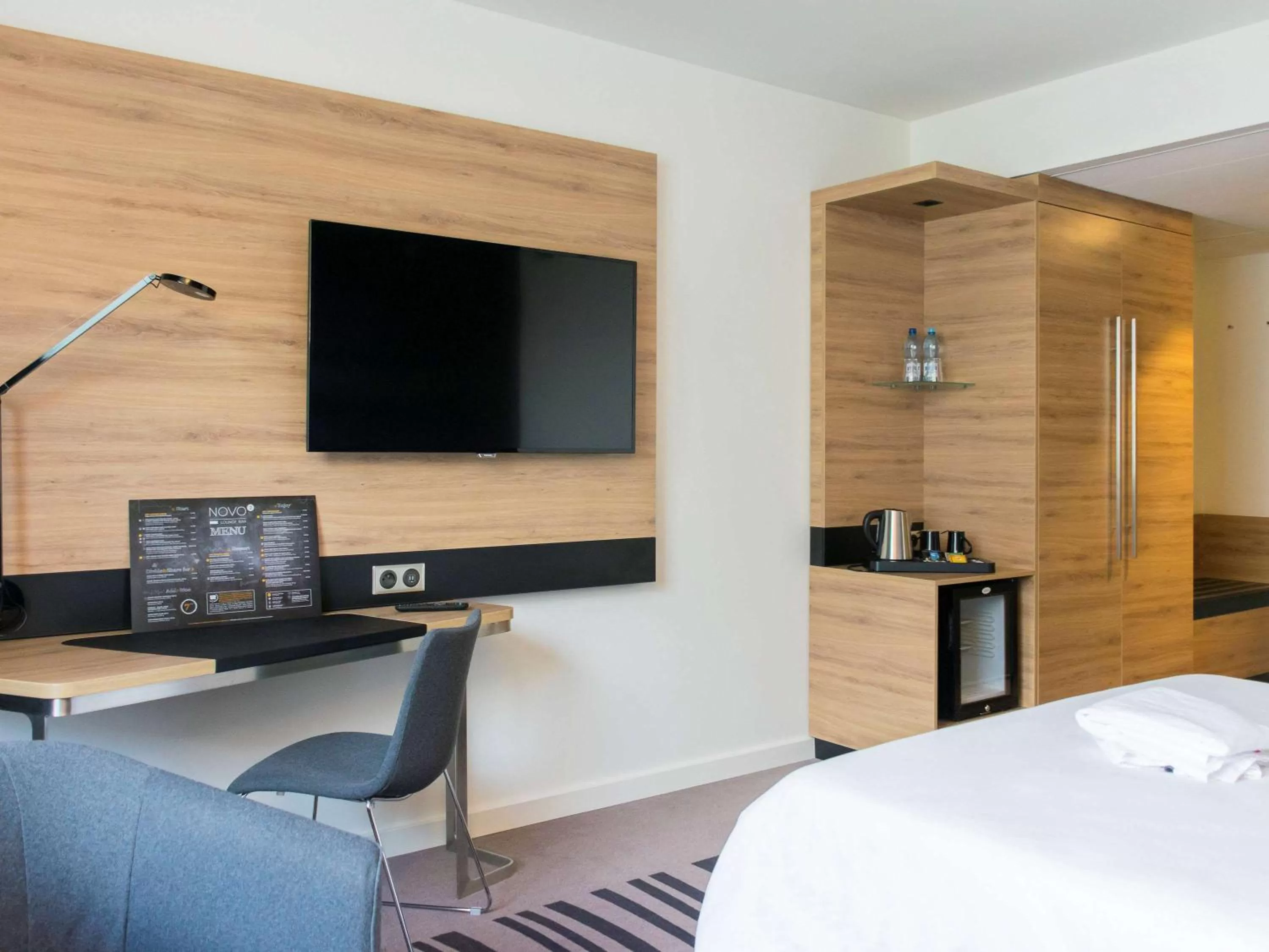 Bed in Novotel Szczecin Centrum