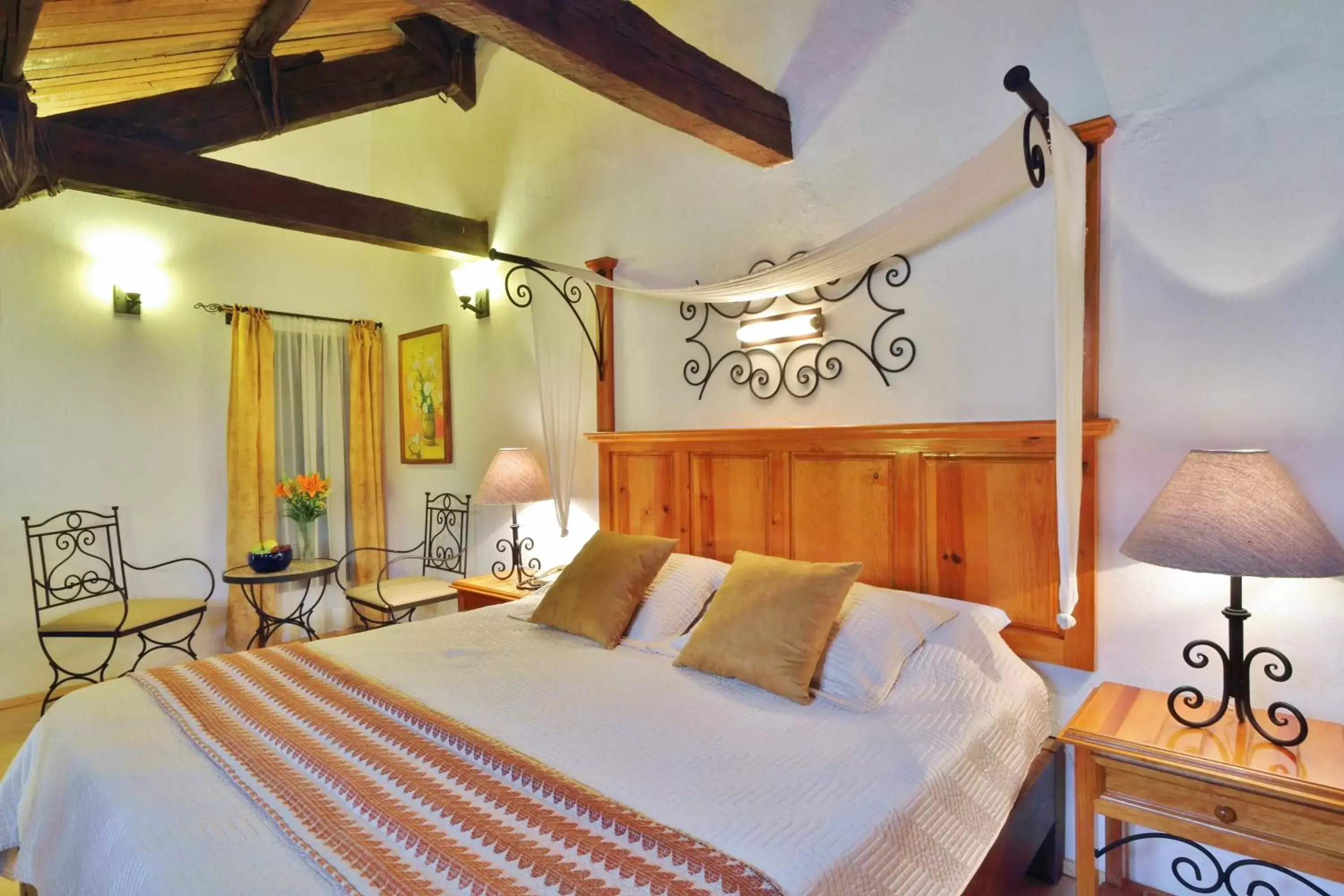Bedroom, Bed in Hotel Casavieja