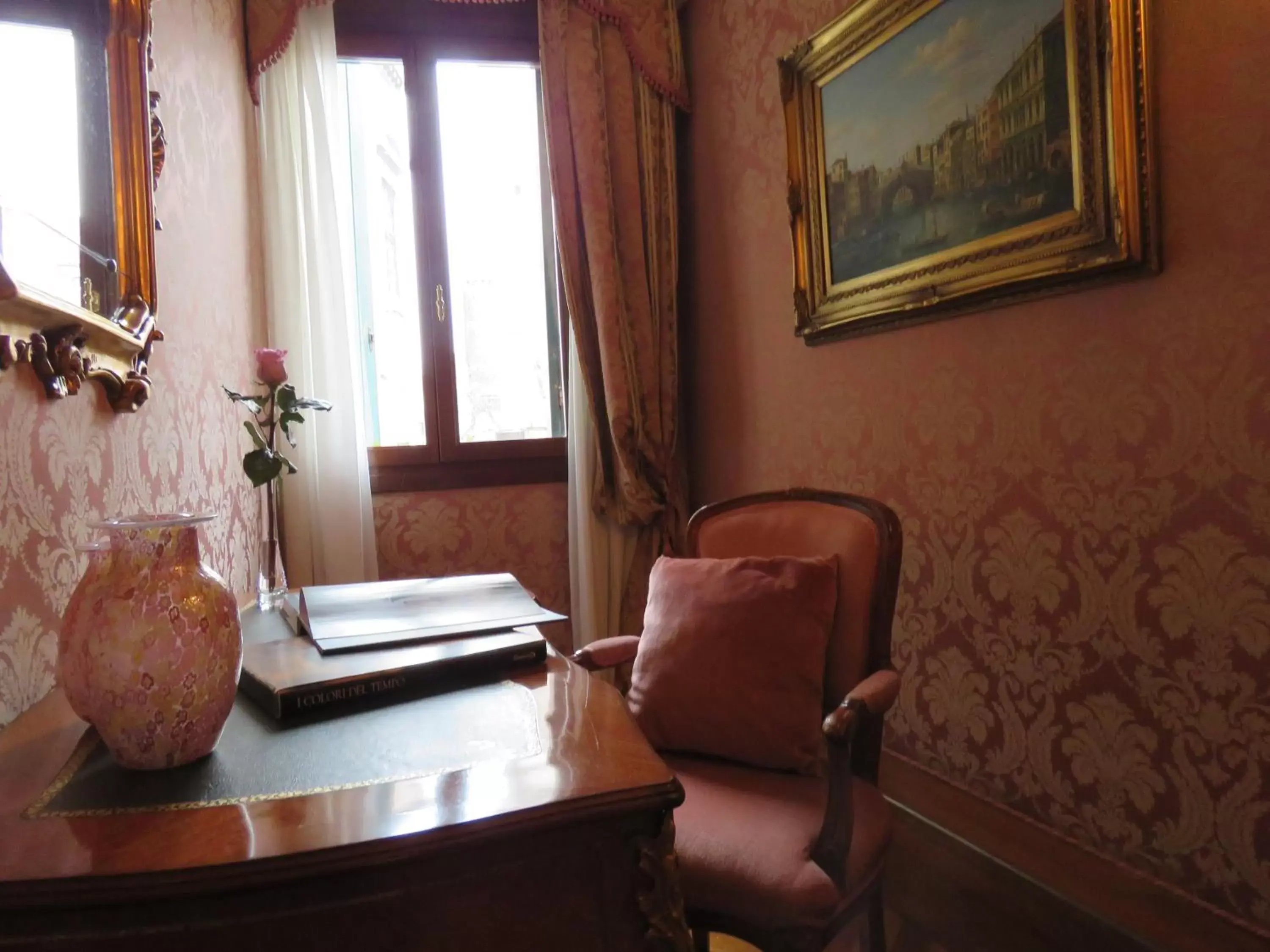 Decorative detail, Seating Area in Hotel Antico Doge - a Member of Elizabeth Hotel Group