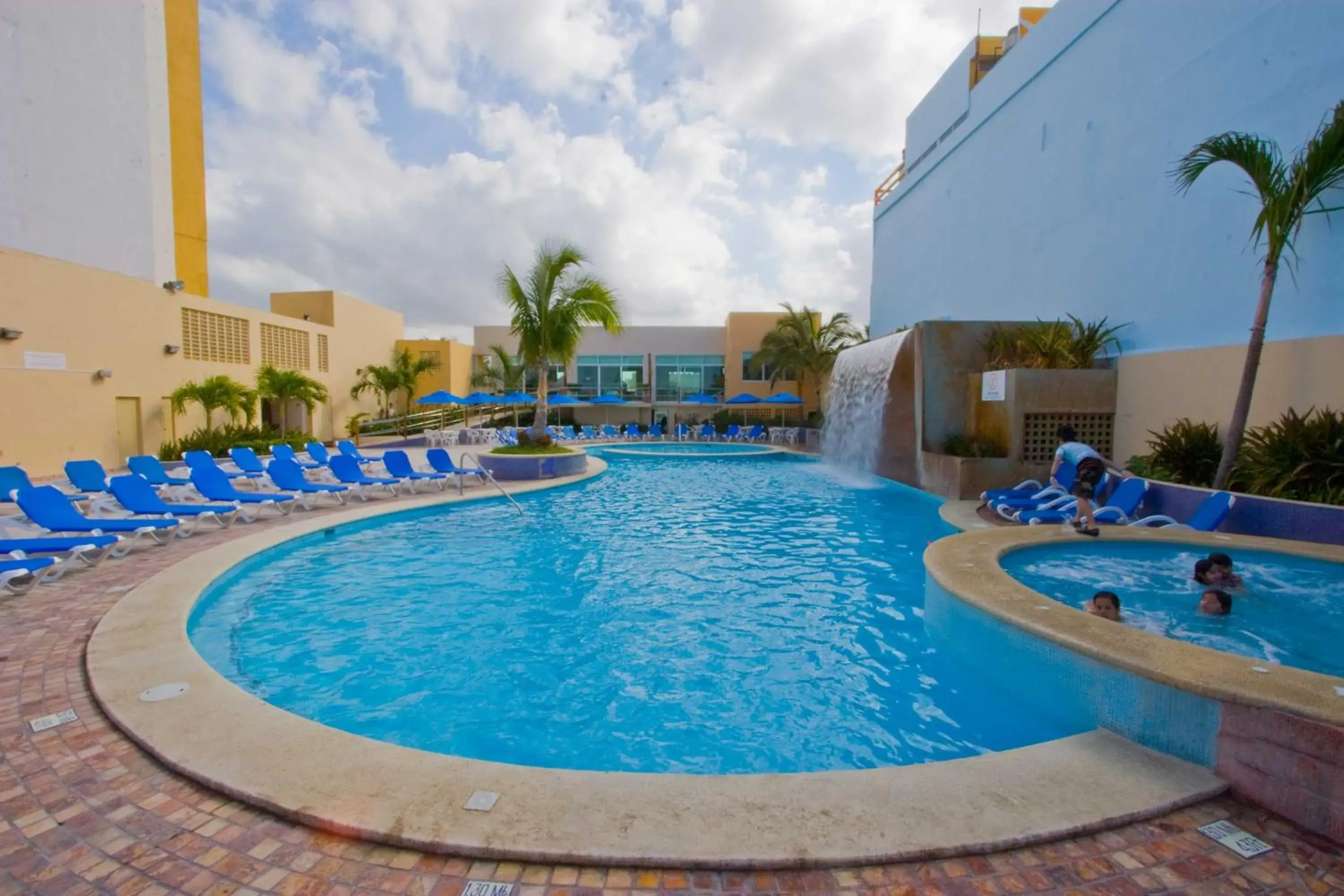 Swimming pool, Property Building in Las Flores Beach Resort