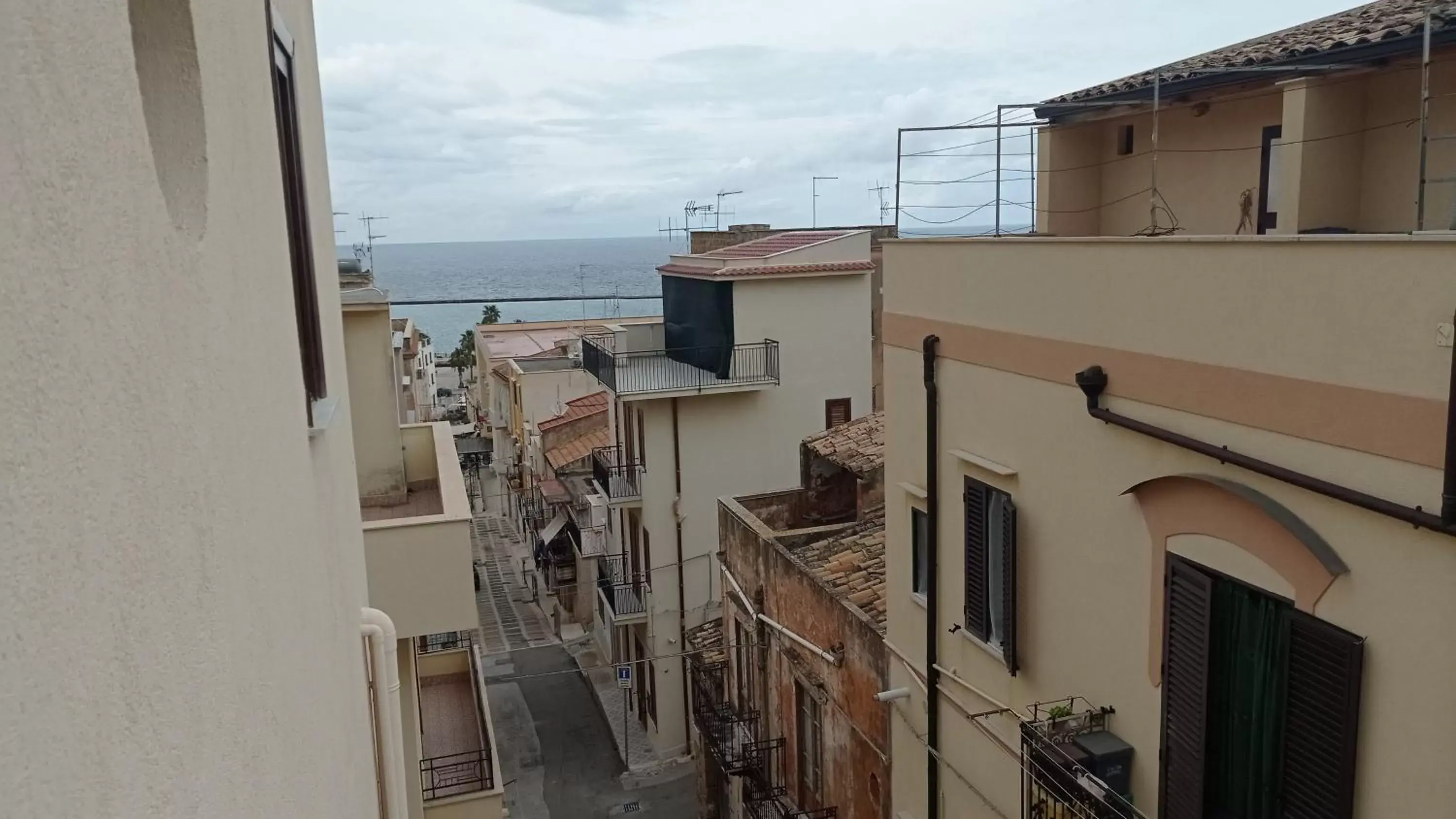 Balcony/Terrace in Domus vacanze Civico del Mare