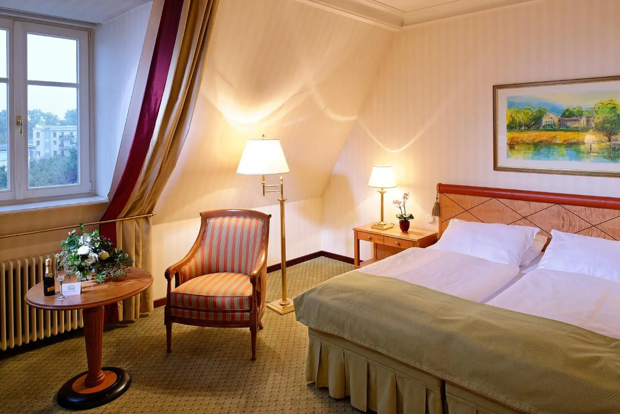 Bed in Hotel Am Jägertor