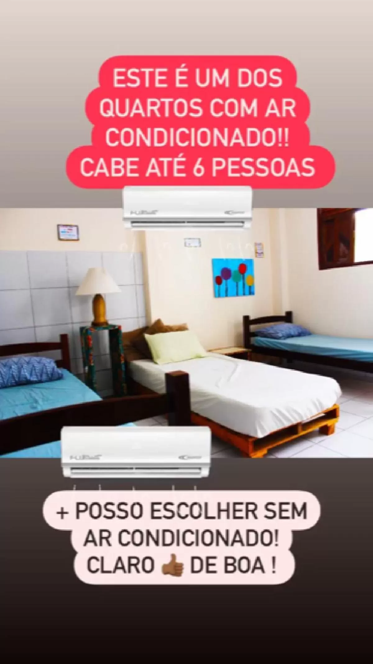 Bedroom in Hostel Das Canárias