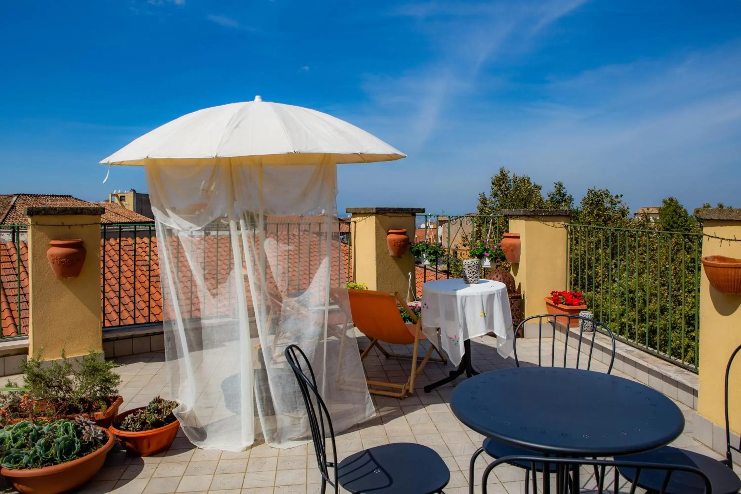 Balcony/Terrace in B&B Buonfiglio Cicconcelli - Terrazza panoramica