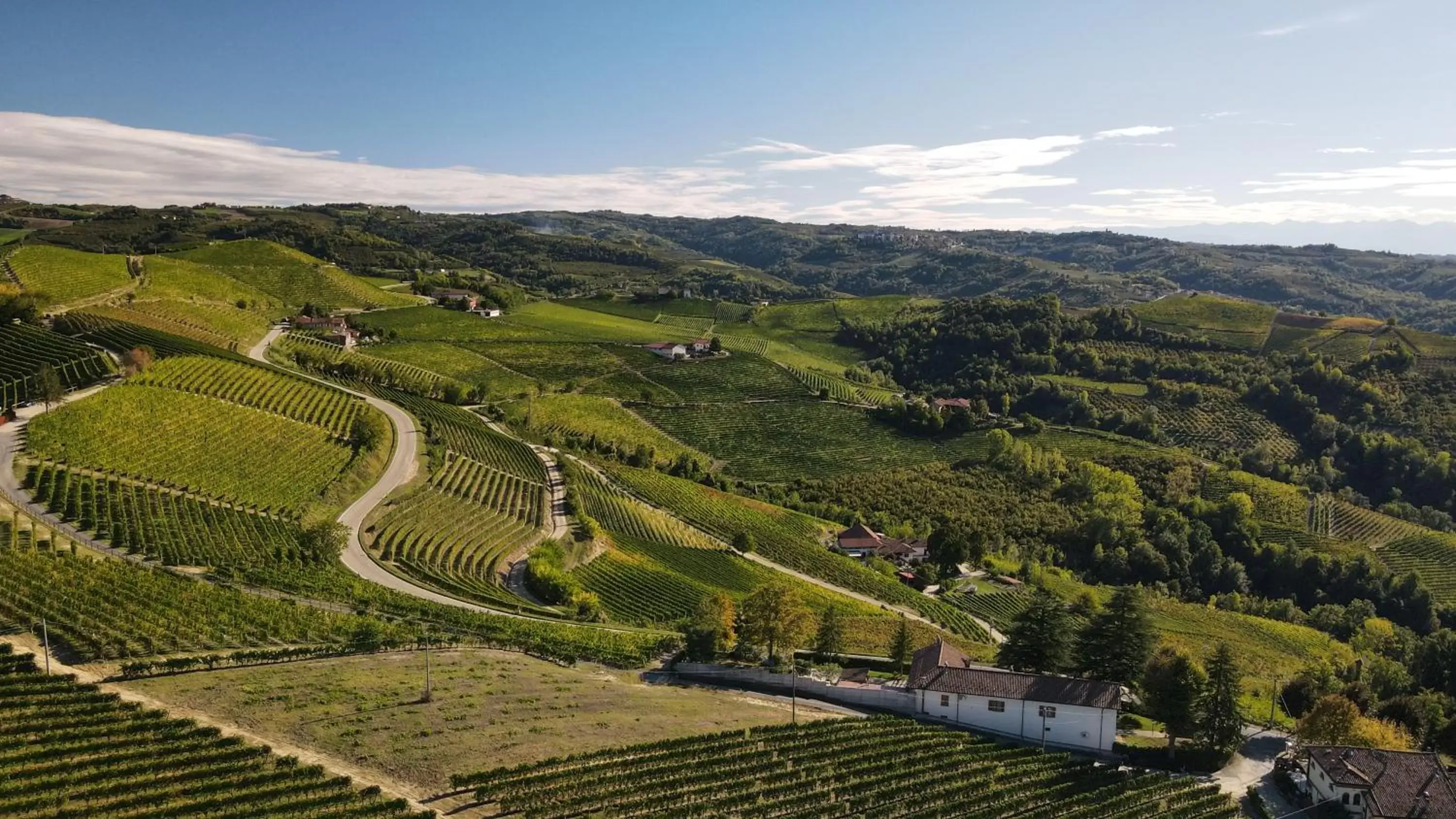 Bird's eye view, Bird's-eye View in B&B Luna di Langa