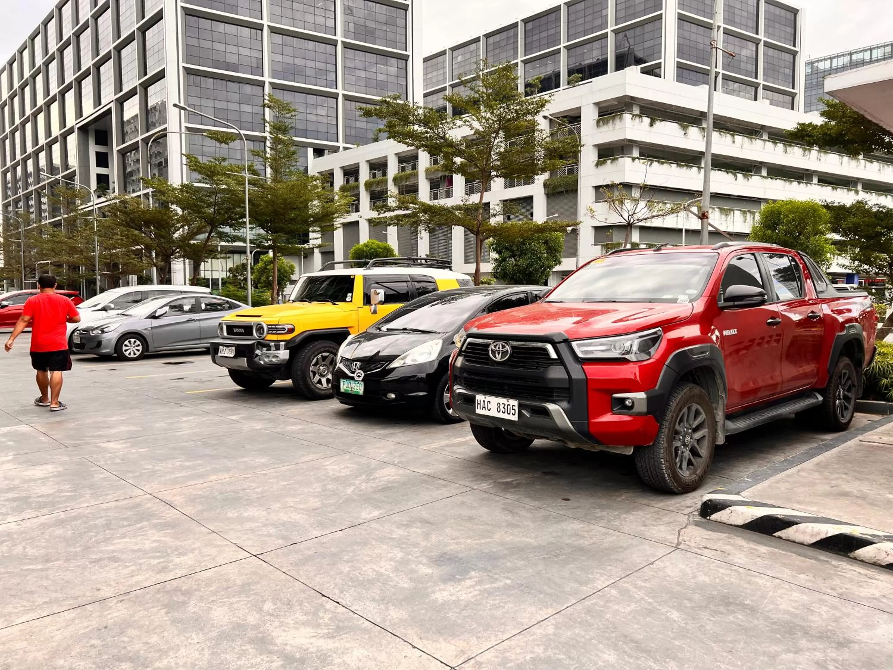 Parking in Yam Staycation Shore Residences