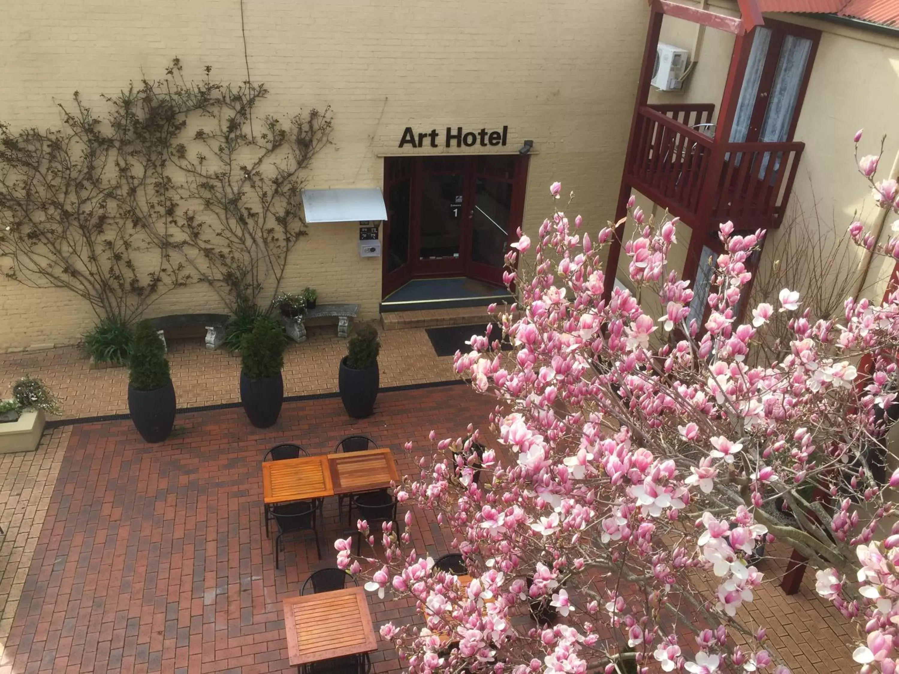 Property building in Art Hotel on York Property building in Art Hotel on York