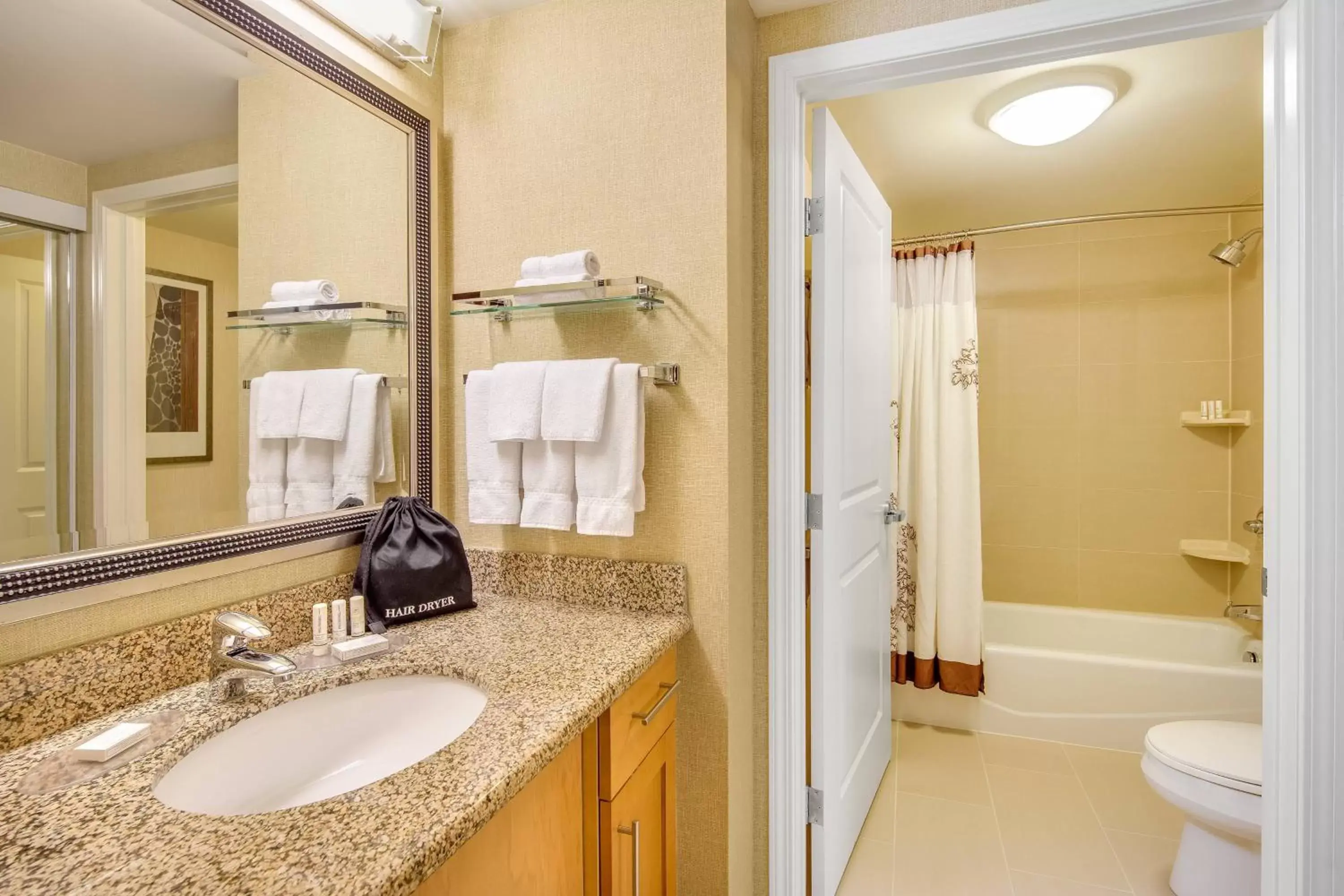 Bathroom in Residence Inn by Marriott Calgary Airport