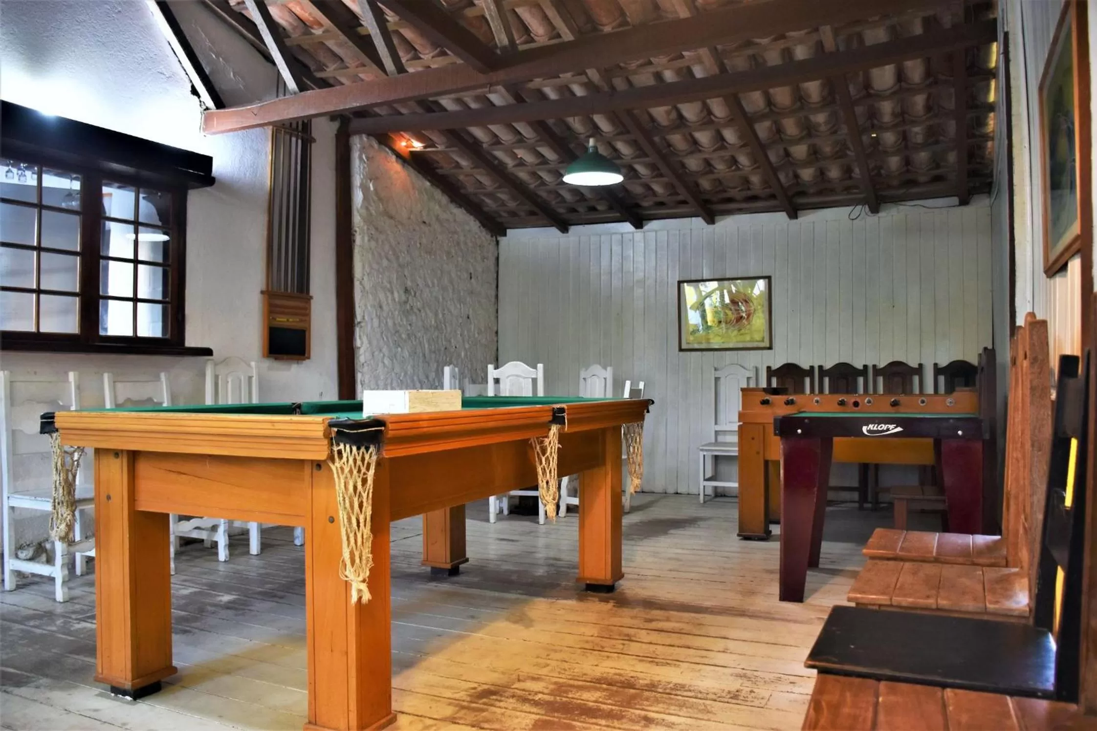 Billiards in Pousada Estrela de Paraty