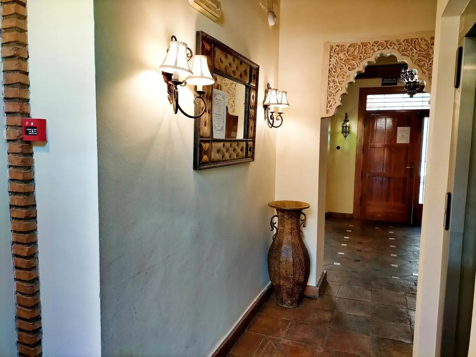 Lobby or reception in Abadía Hotel