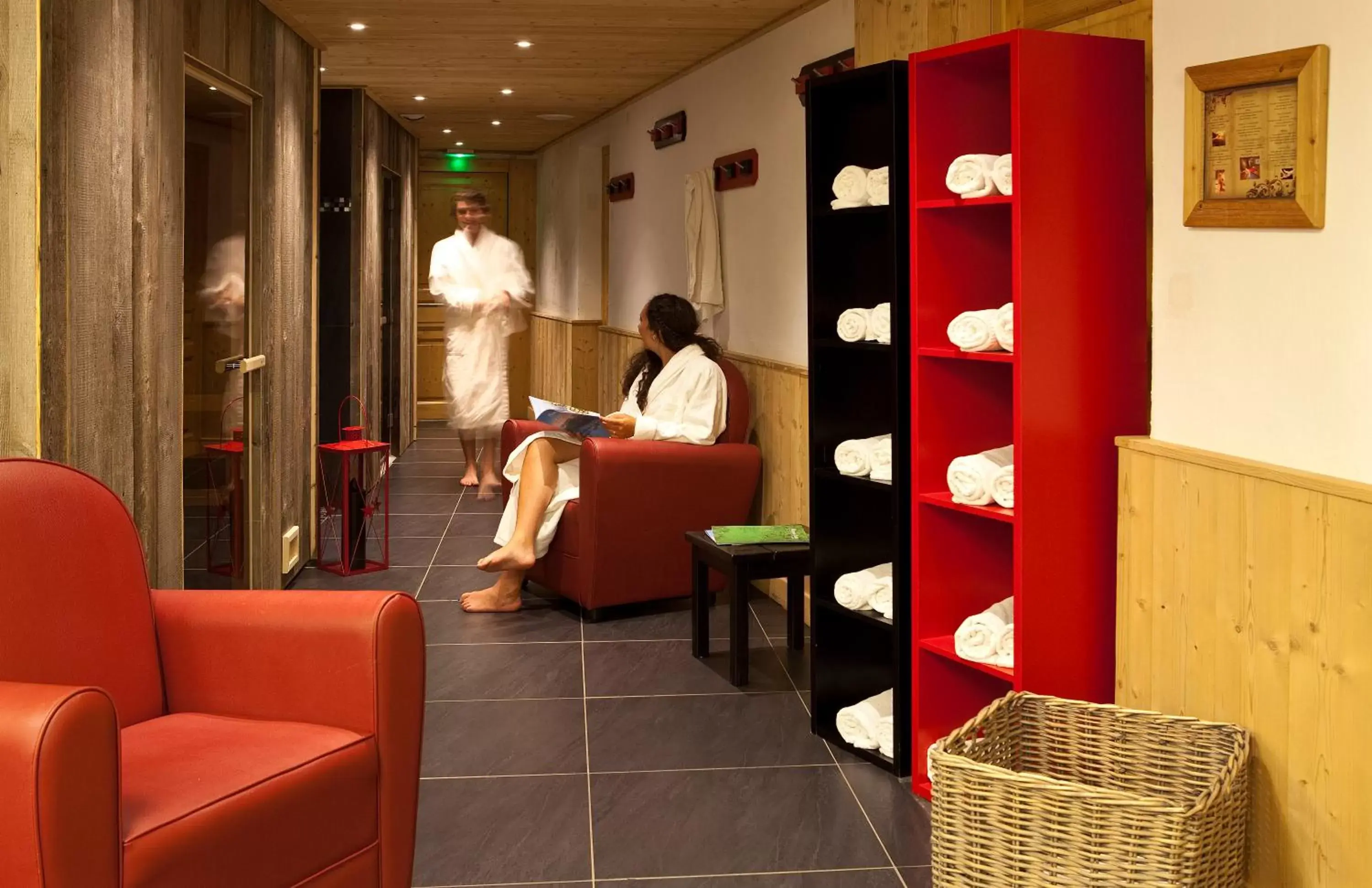 Spa and wellness centre/facilities in Hotel le Petit Dru