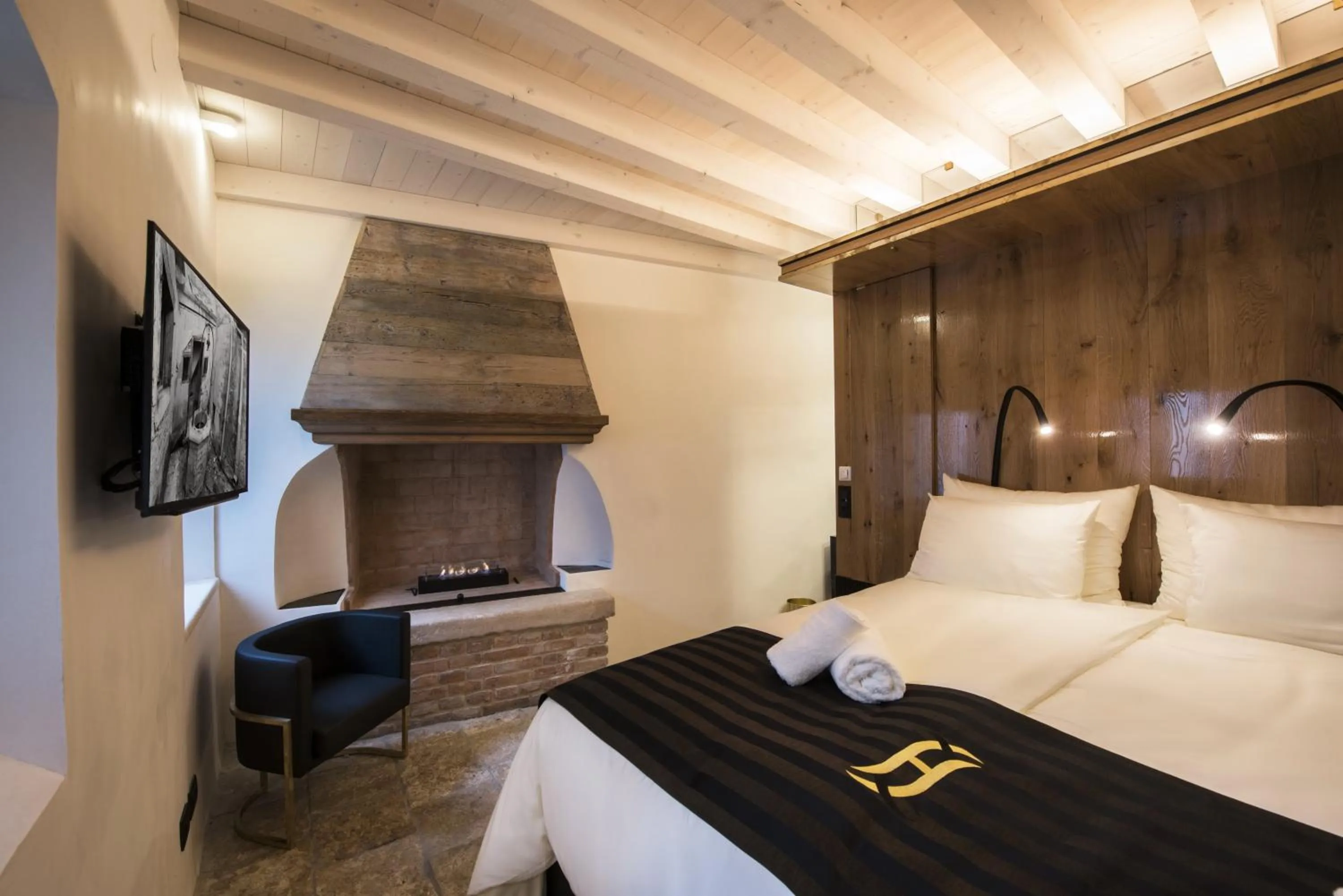 Bed in Spirito Santo Palazzo Storico - Adults Only