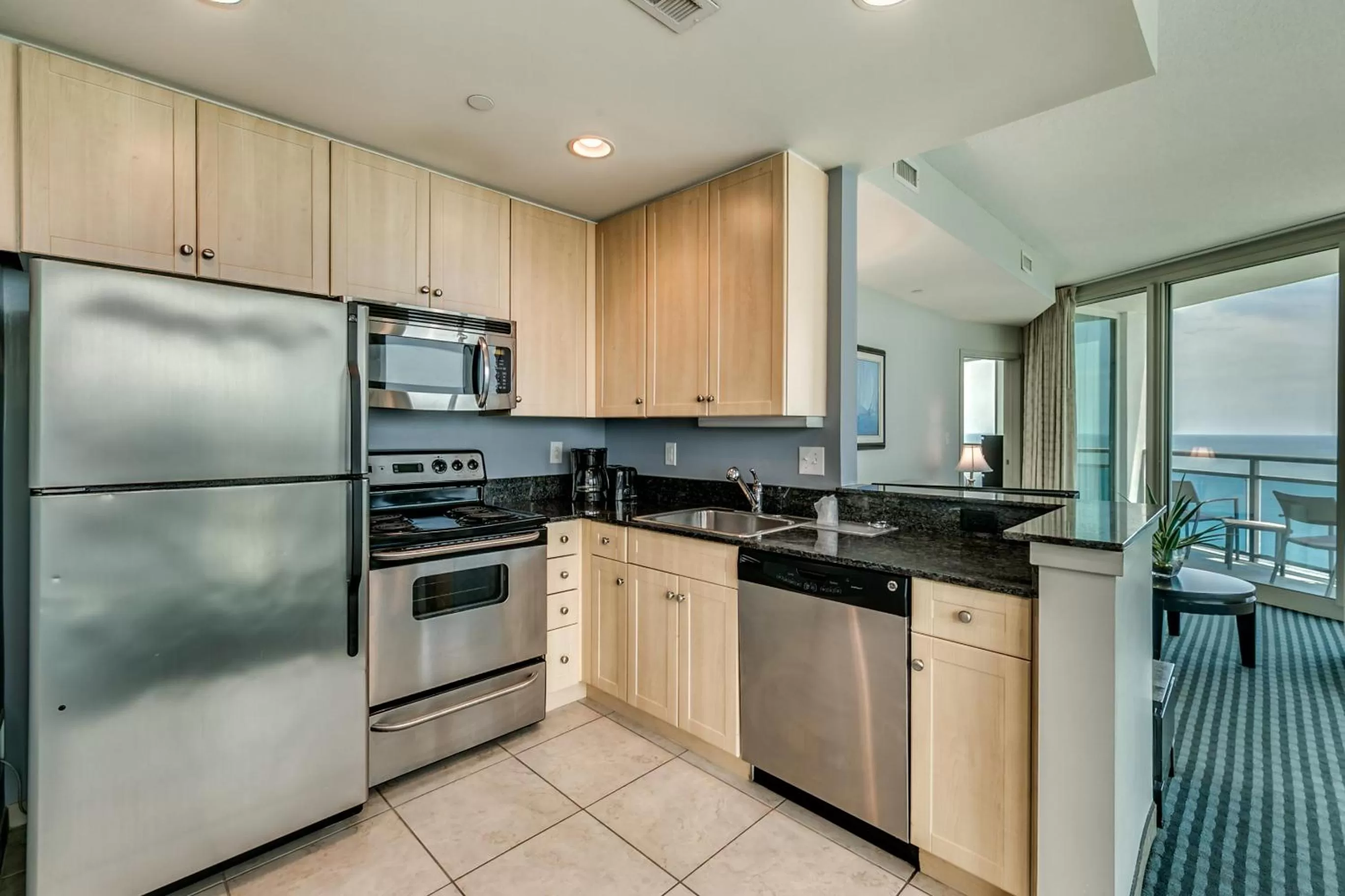 Kitchen or kitchenette, Kitchen/Kitchenette in Oceans One Resort