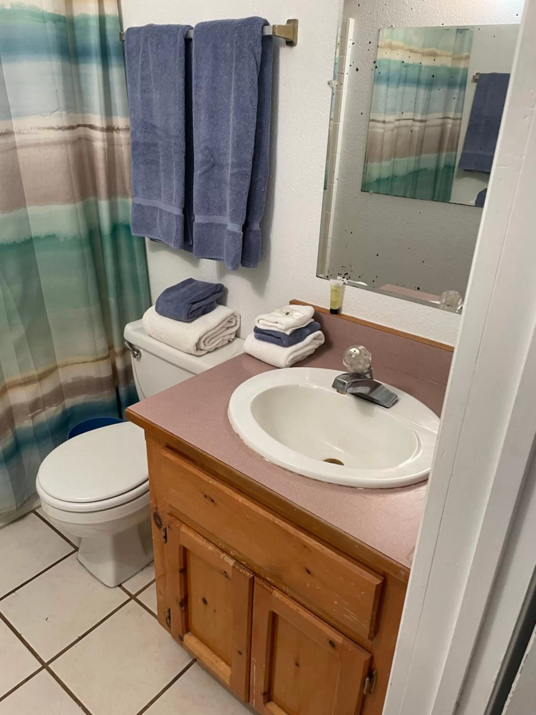 Bathroom in Bear Creek Cabins
