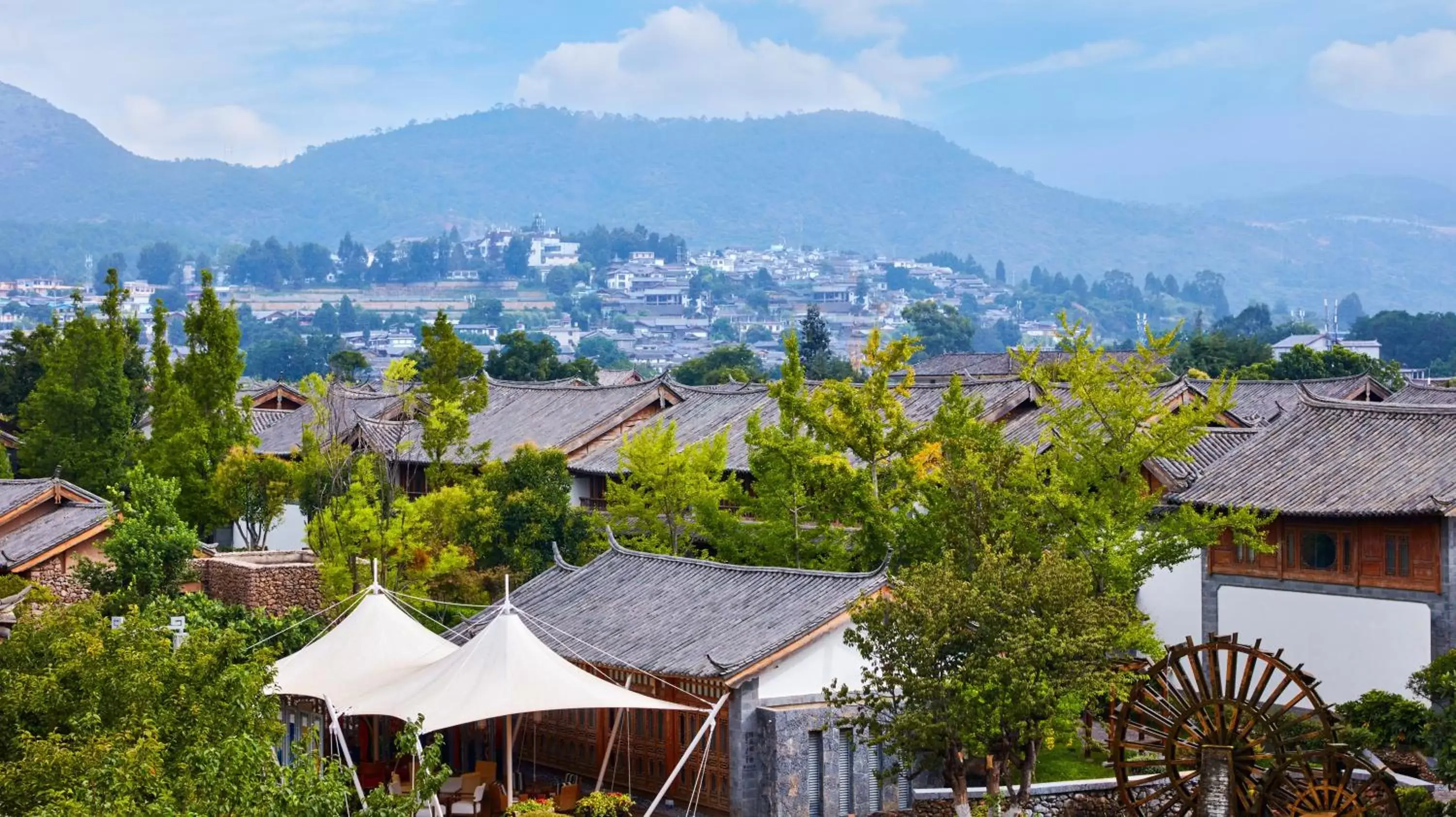 Property building, Mountain View in InterContinental Lijiang Ancient Town Resort, an IHG Hotel