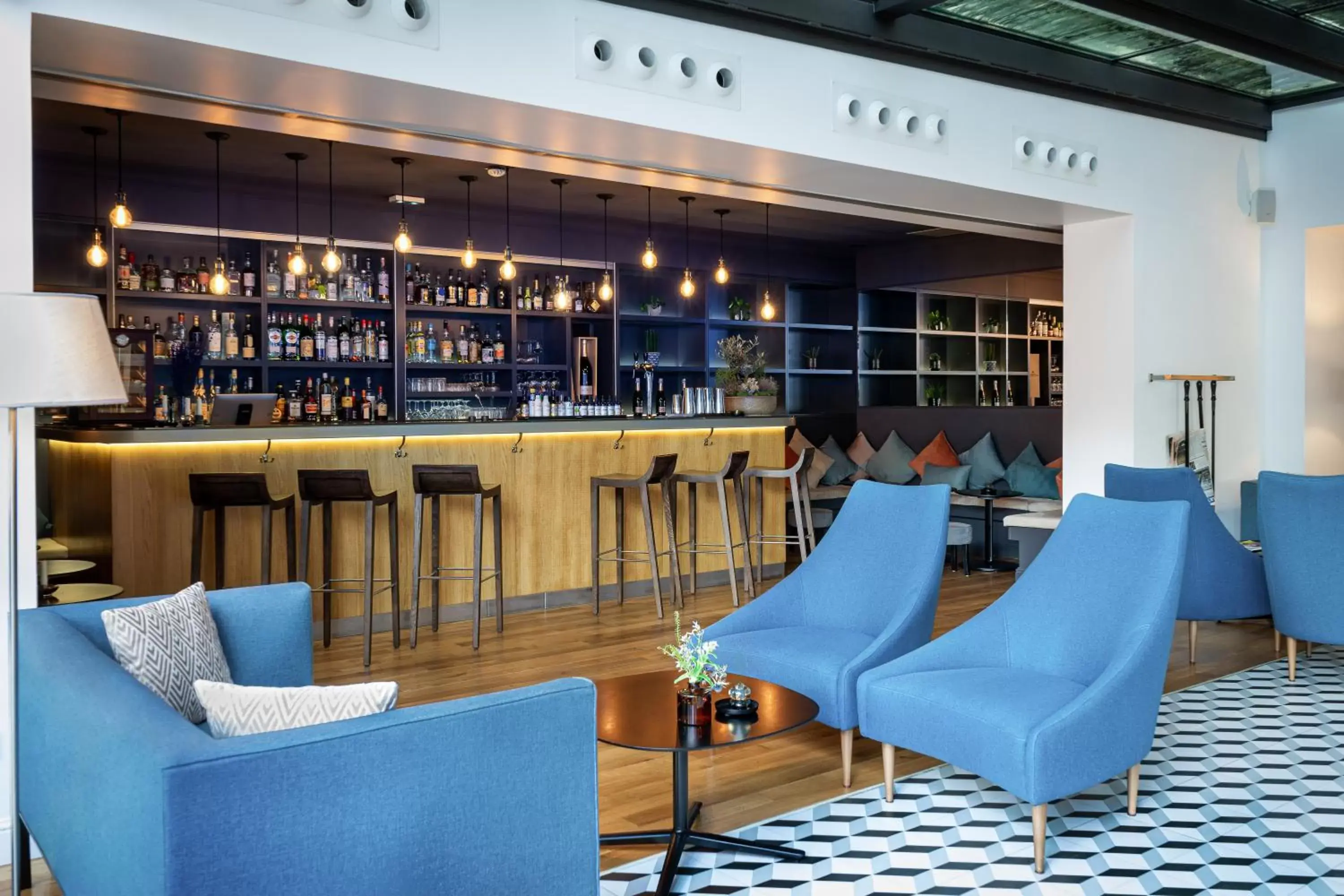 Lobby or reception, Lounge/Bar in La Demeure Du Parc