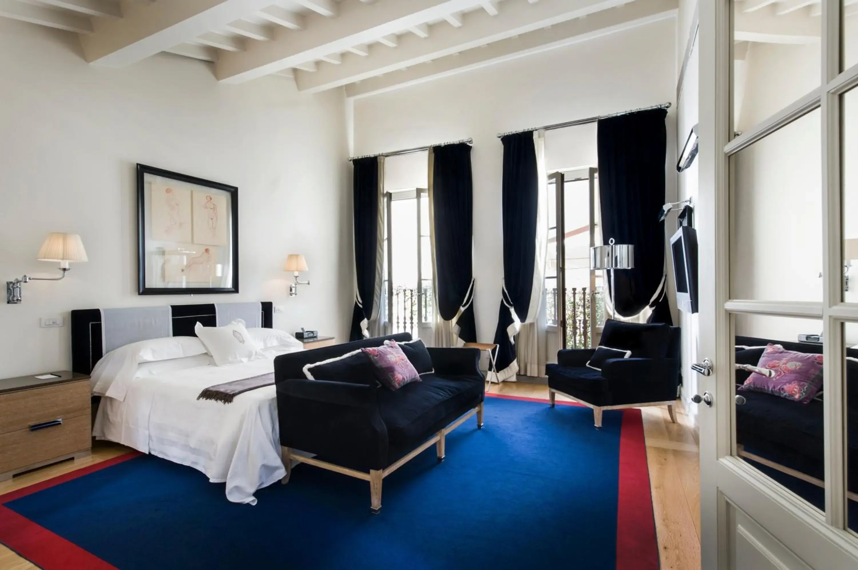 Bedroom, Seating Area in Palazzo Vecchietti - Residenza D'Epoca