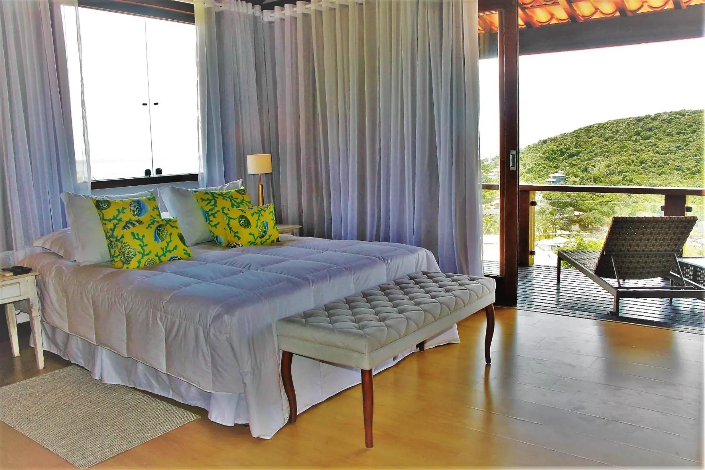 Bed in Ilha Branca Exclusive Hotel