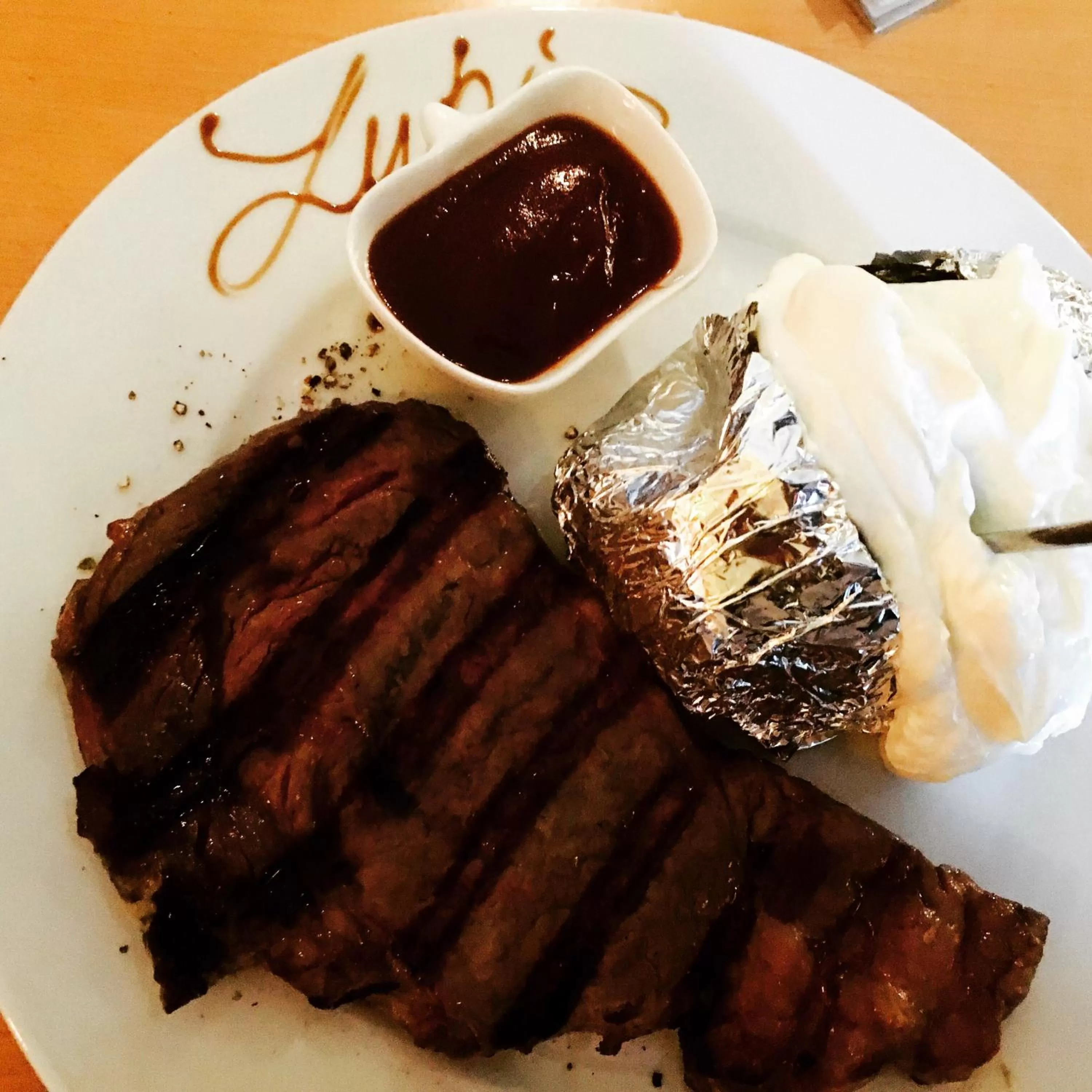 Food close-up in Hotel Corsten