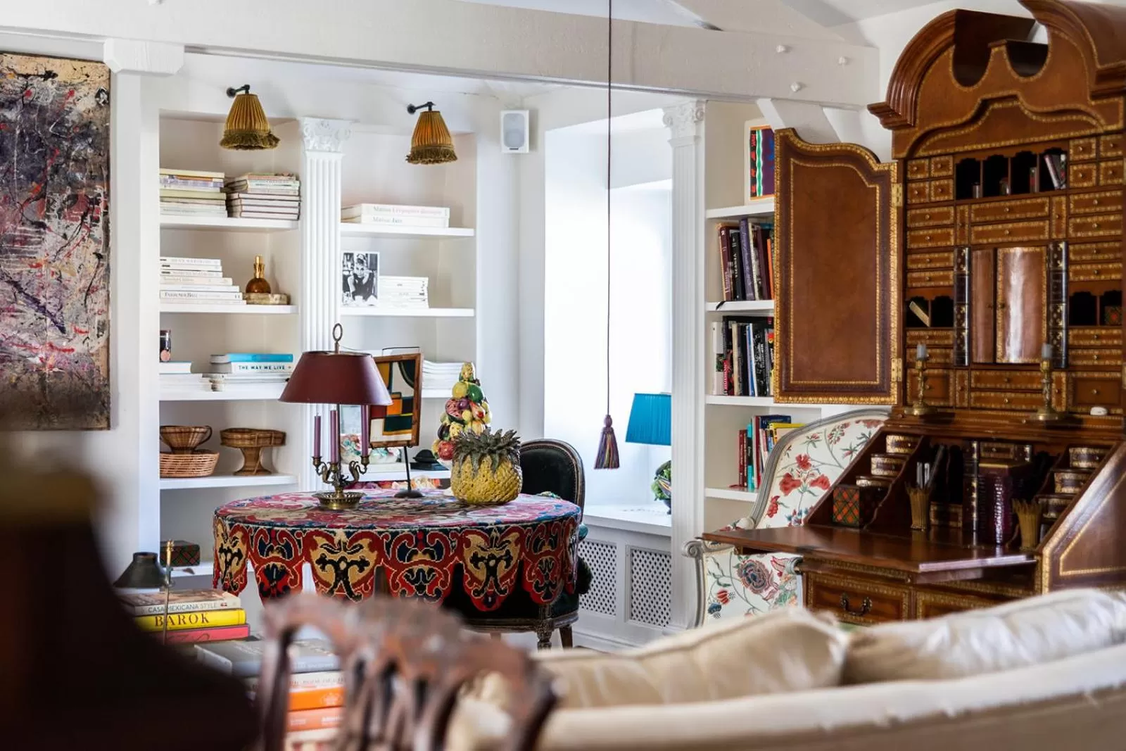 Library in Molenmeers Boutique Guesthouses