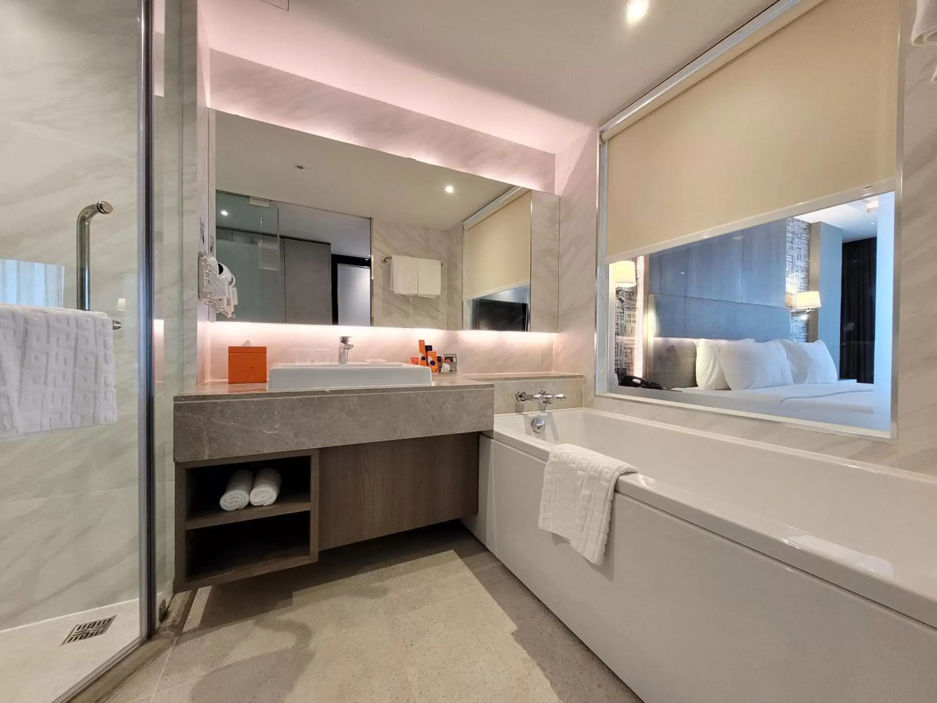 Bathroom in Citrus Suites Sukhumvit 6 by Compass Hospitality
