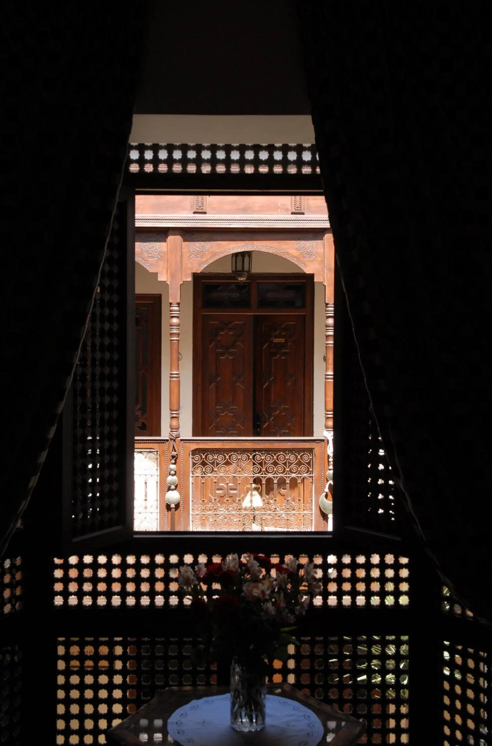 Balcony/Terrace in Riad Aubrac