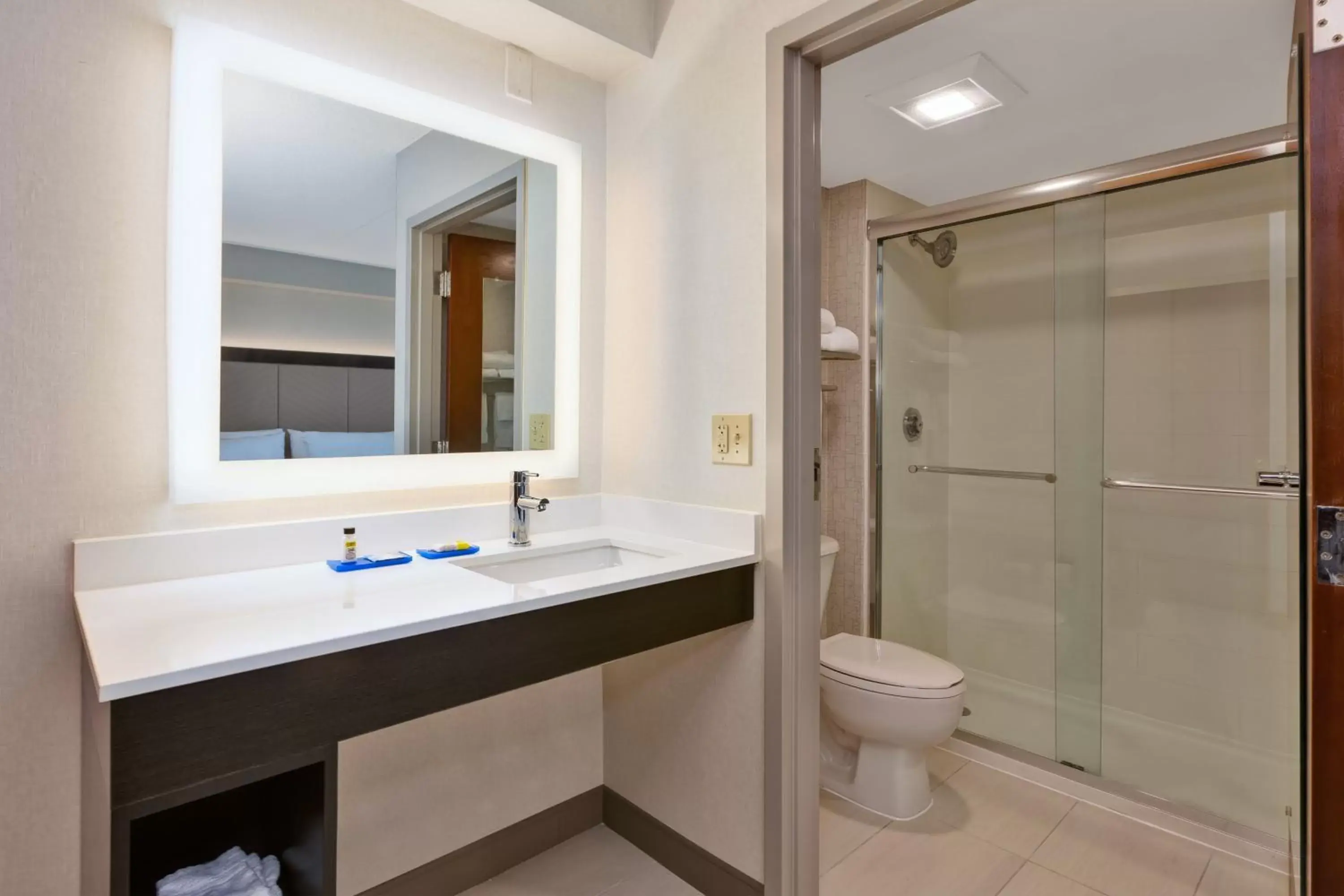 Bathroom in Holiday Inn Express Blacksburg, an IHG Hotel