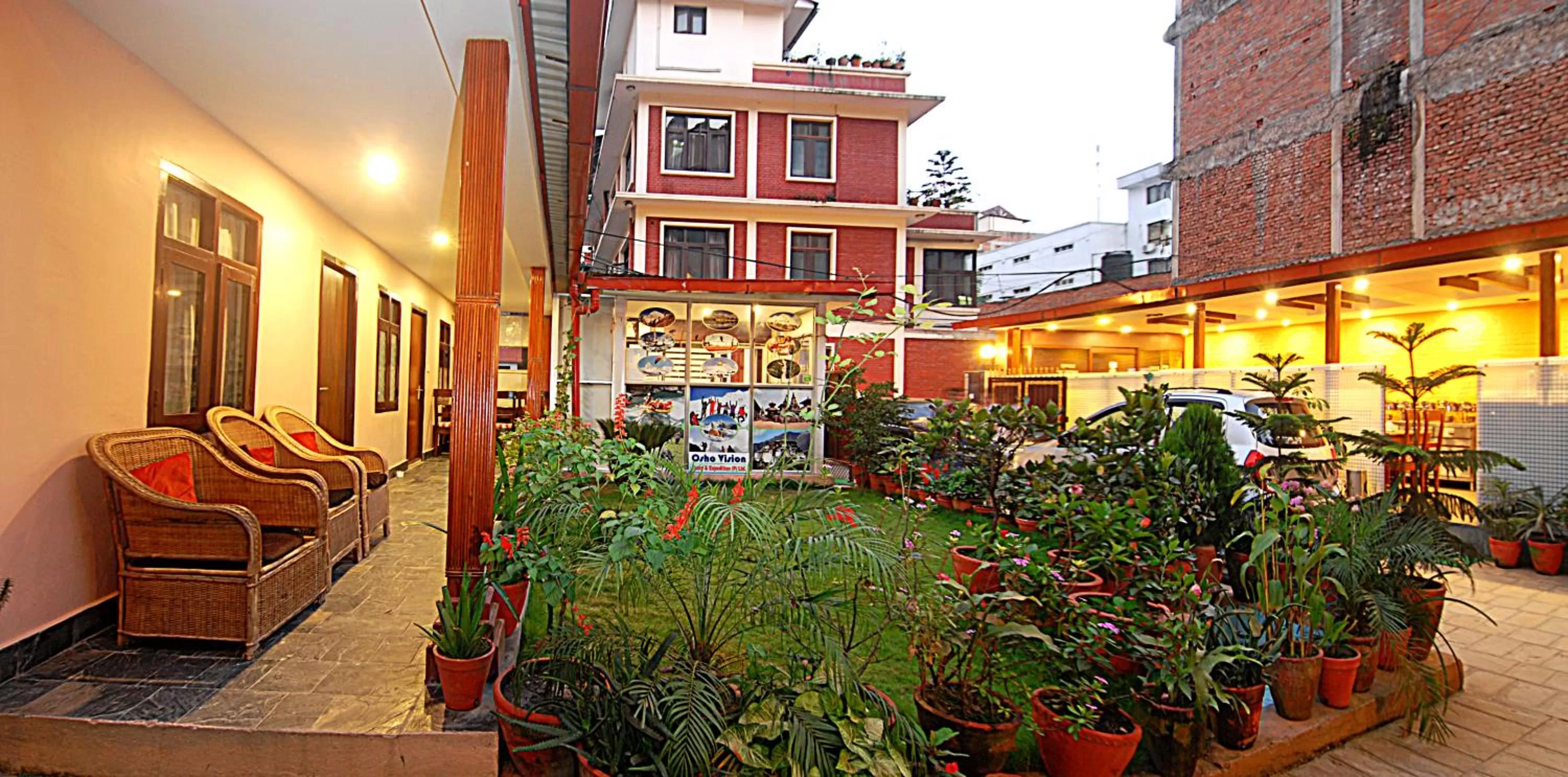 Garden in Hotel Amaryllis