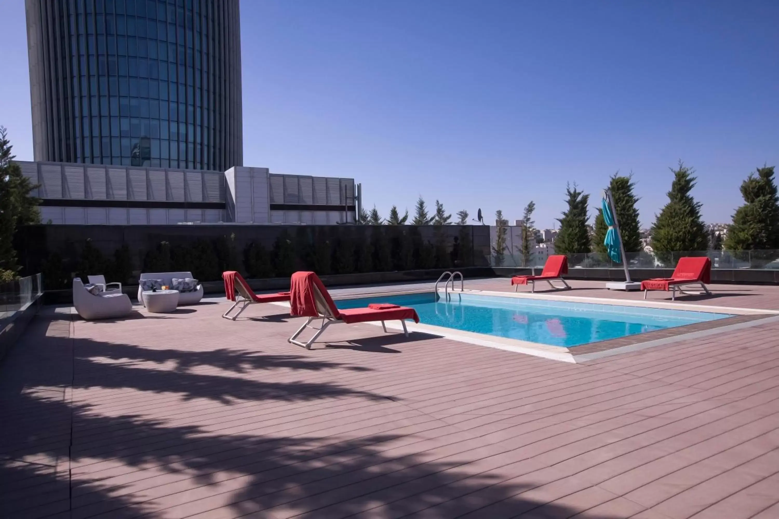 Swimming Pool in The Boulevard Arjaan by Rotana