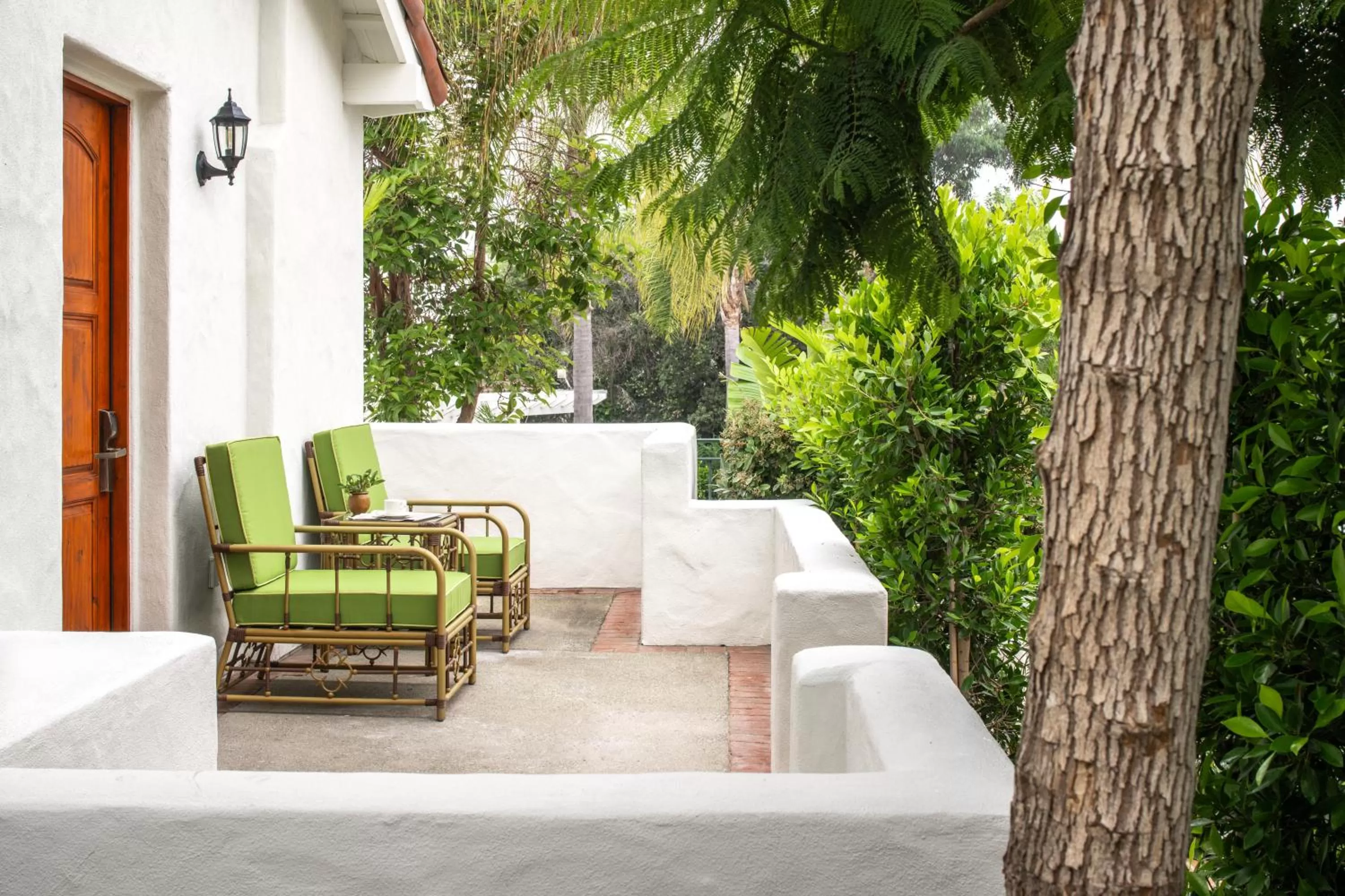 Patio in The Inn at Rancho Santa Fe