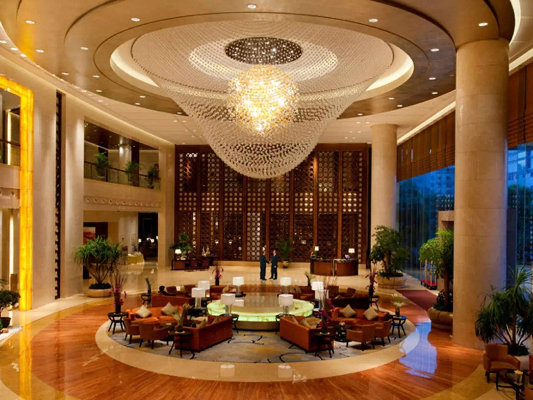 Lobby or reception, Restaurant/Places to Eat in HJ International Hotel