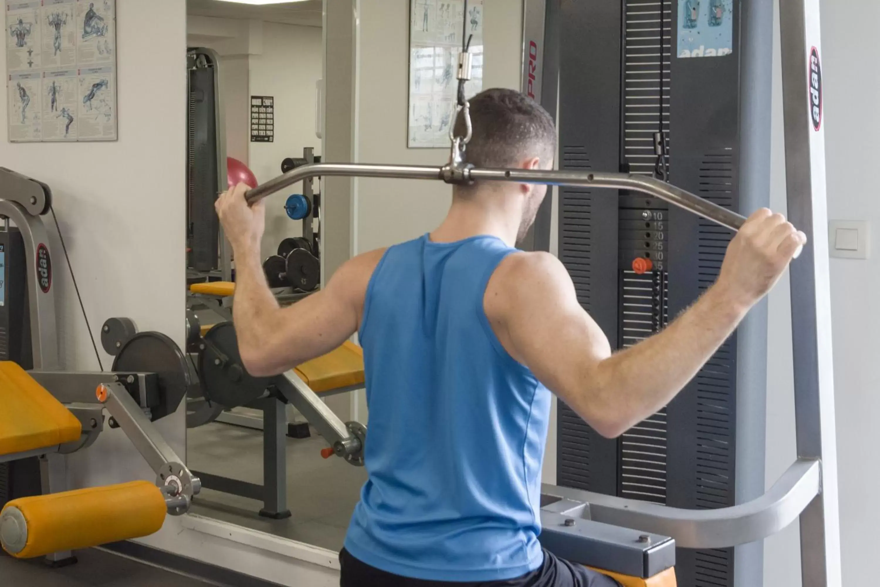 Fitness Center/Facilities in Résidence Hôtelière Natureva & Spa