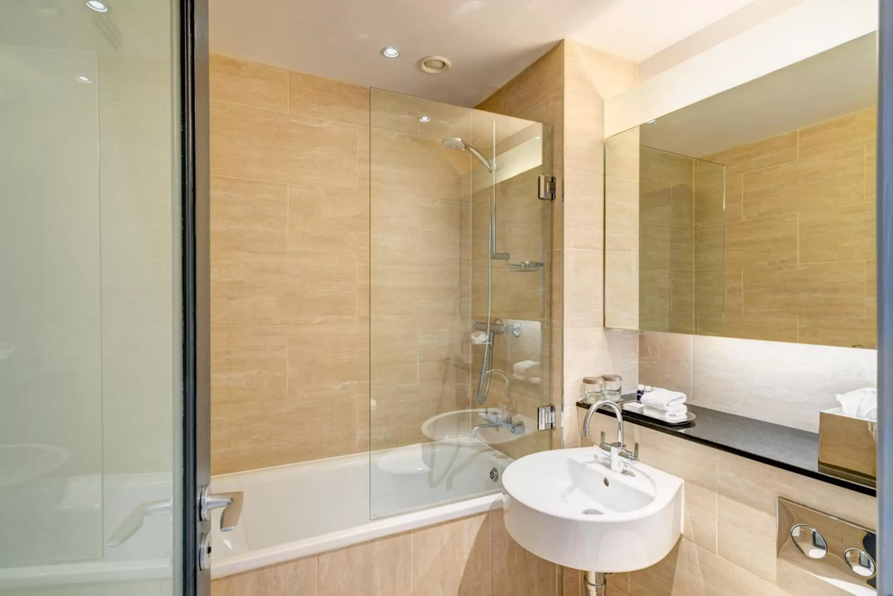 Shower, Bathroom in Apex Grassmarket Hotel
