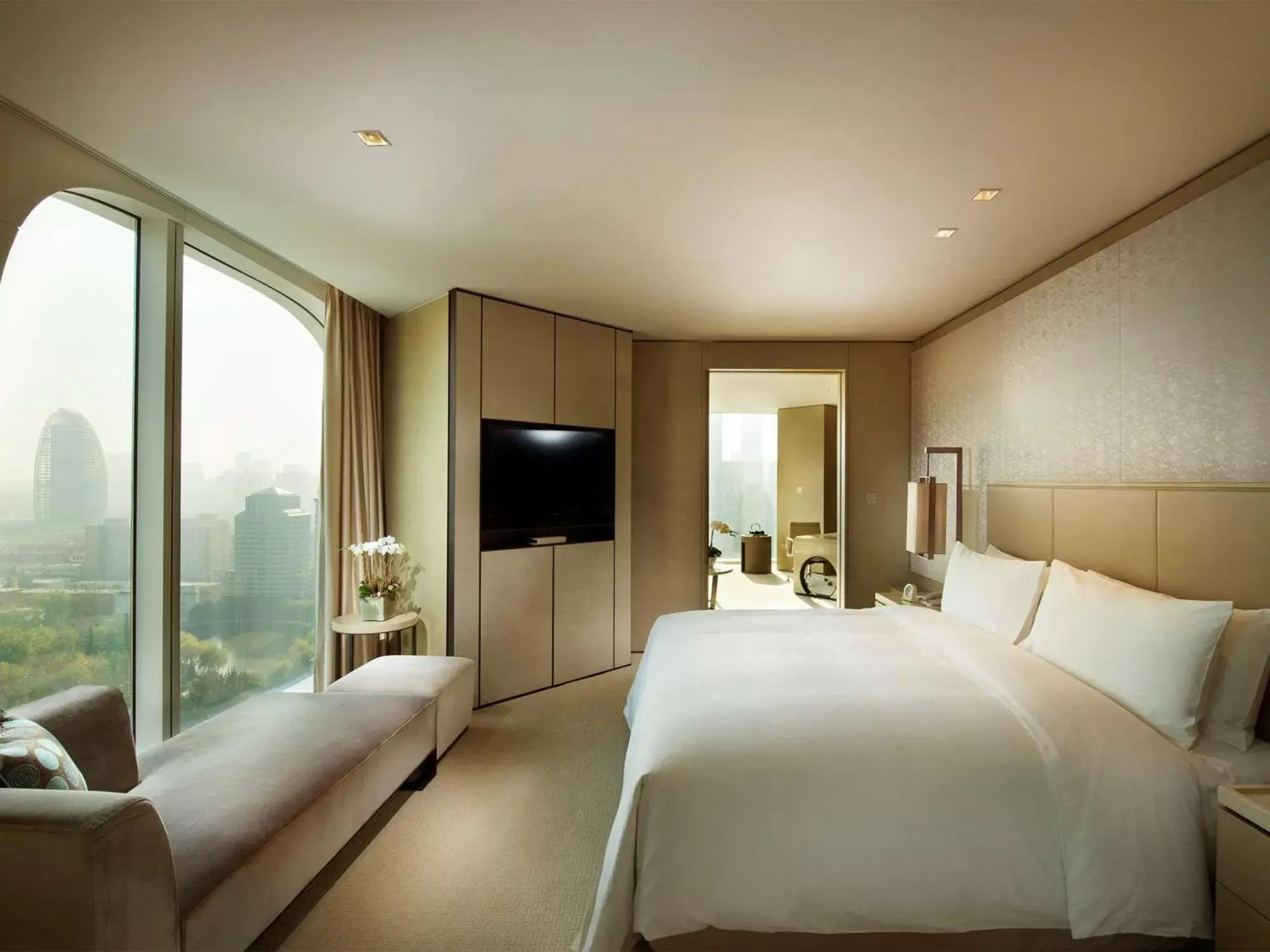 Bedroom in Conrad Beijing