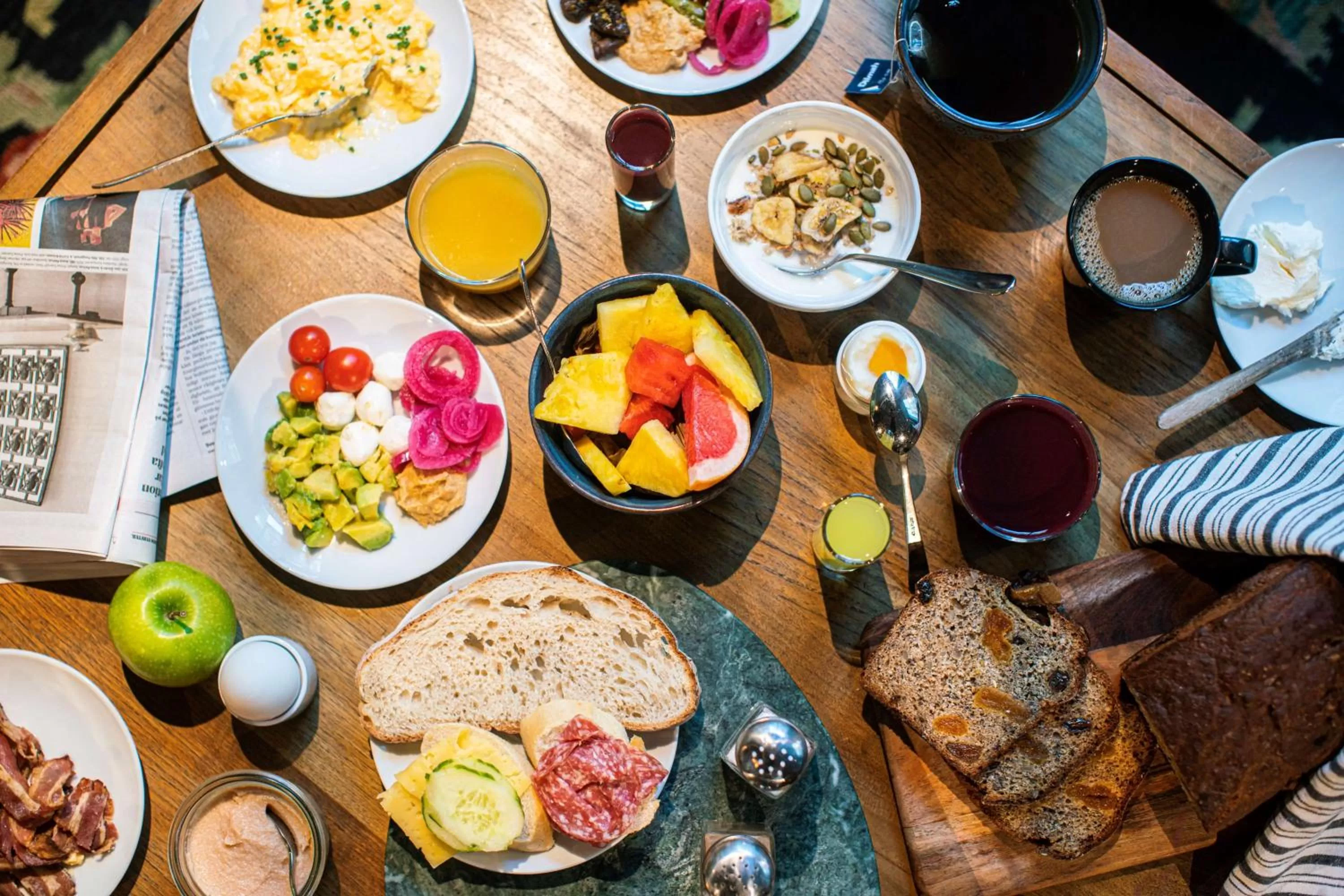 Breakfast in Best Western and hotel