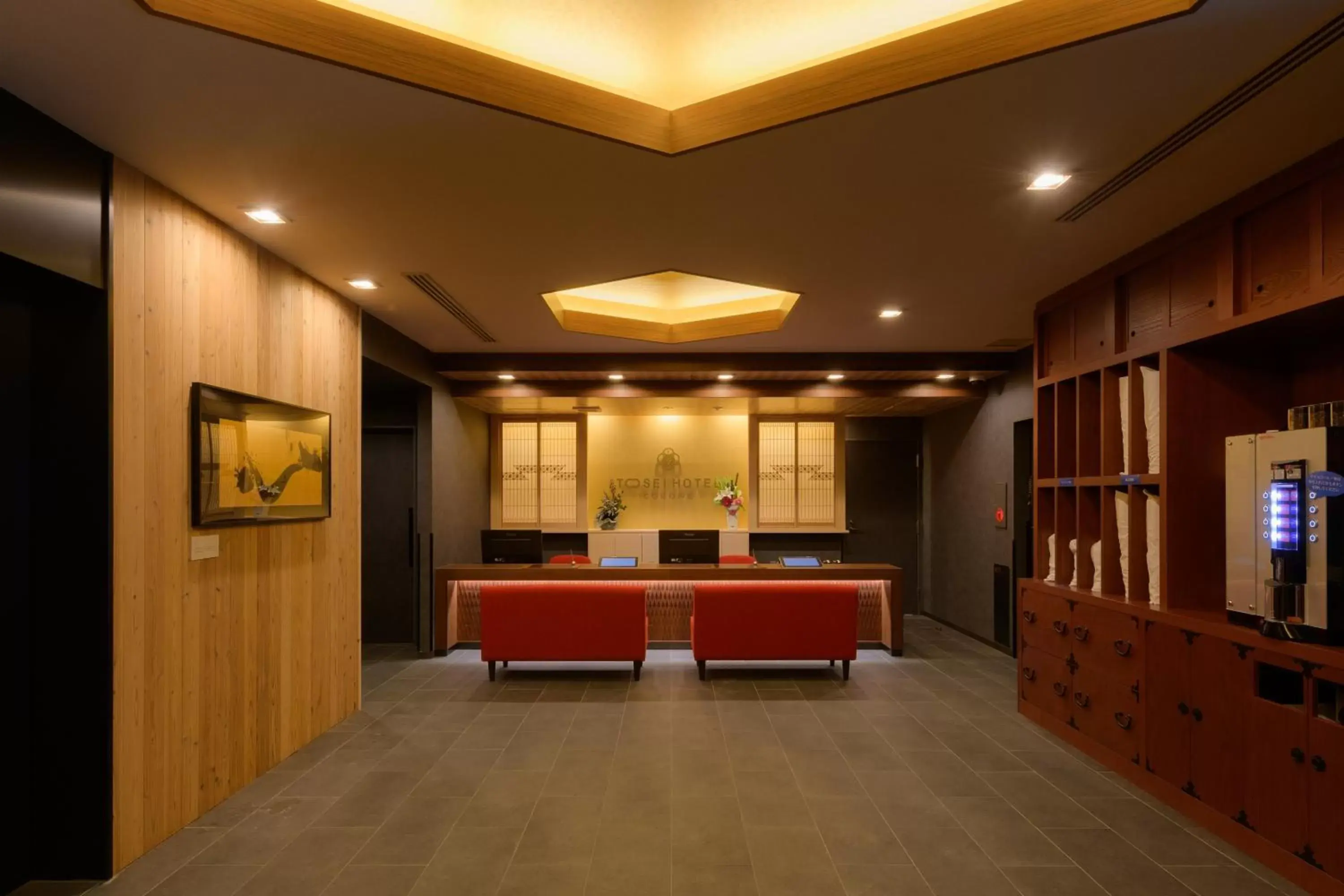 Lobby or reception in Tosei Hotel Cocone Asakusa