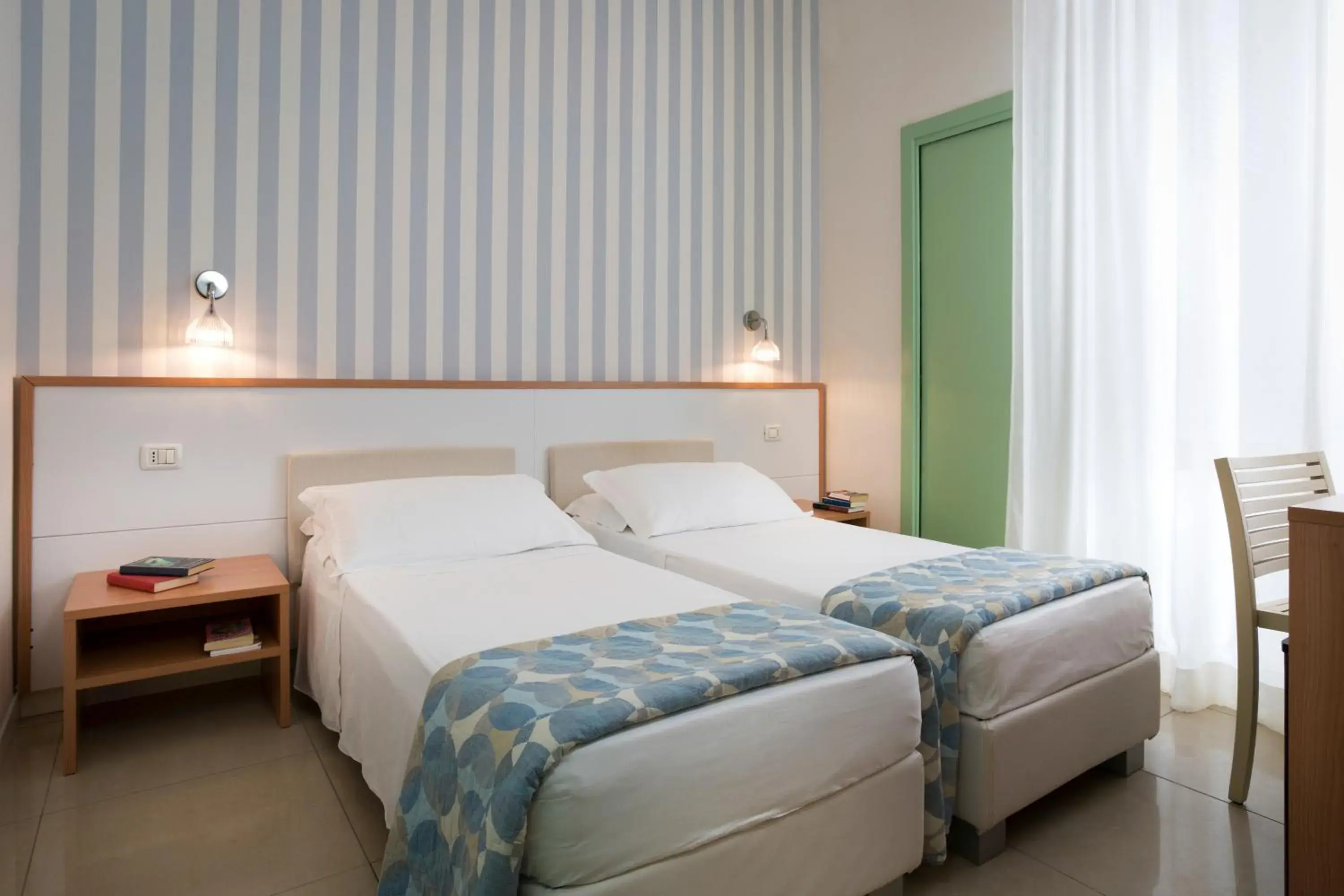 Bed in Hotel Calypso