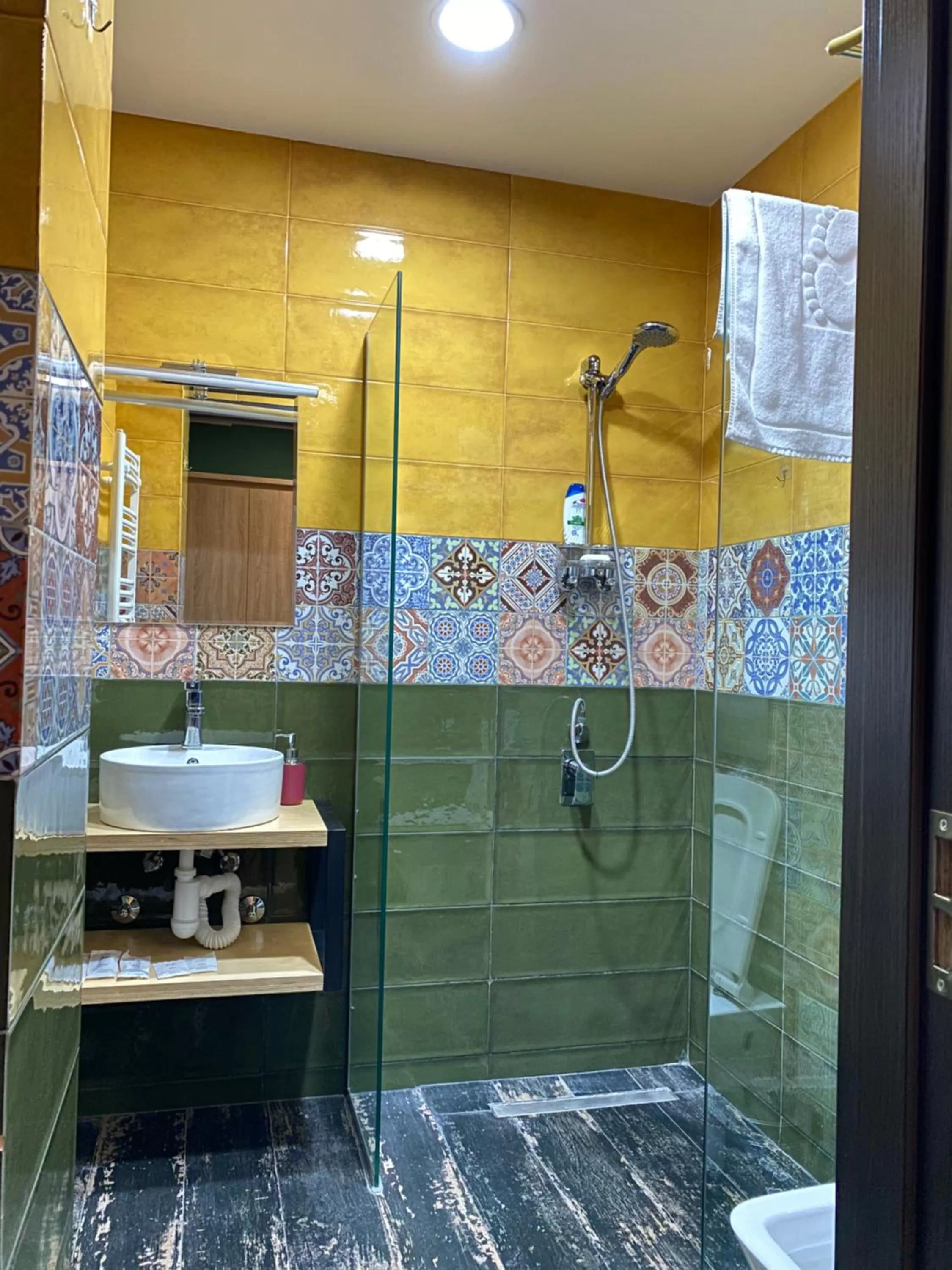 Bathroom in Hotel Linge