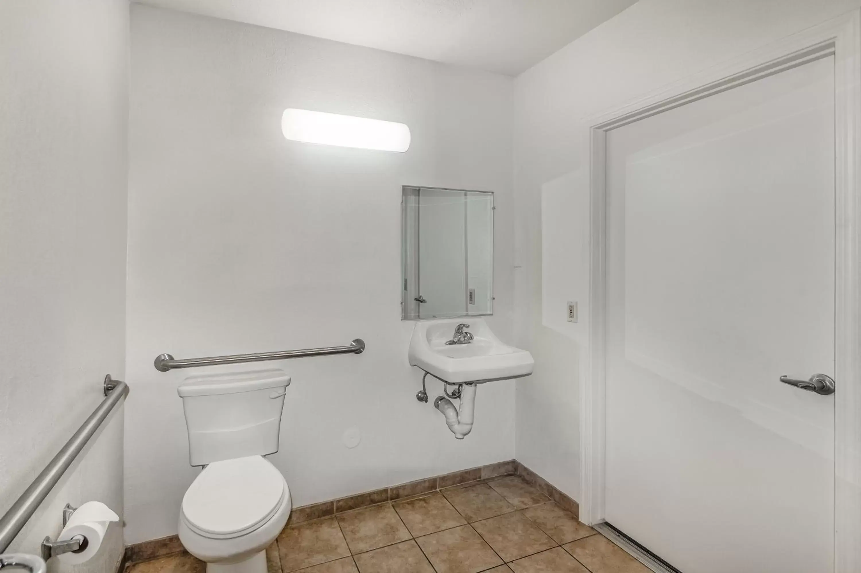 Bathroom in Motel 6-Visalia, CA