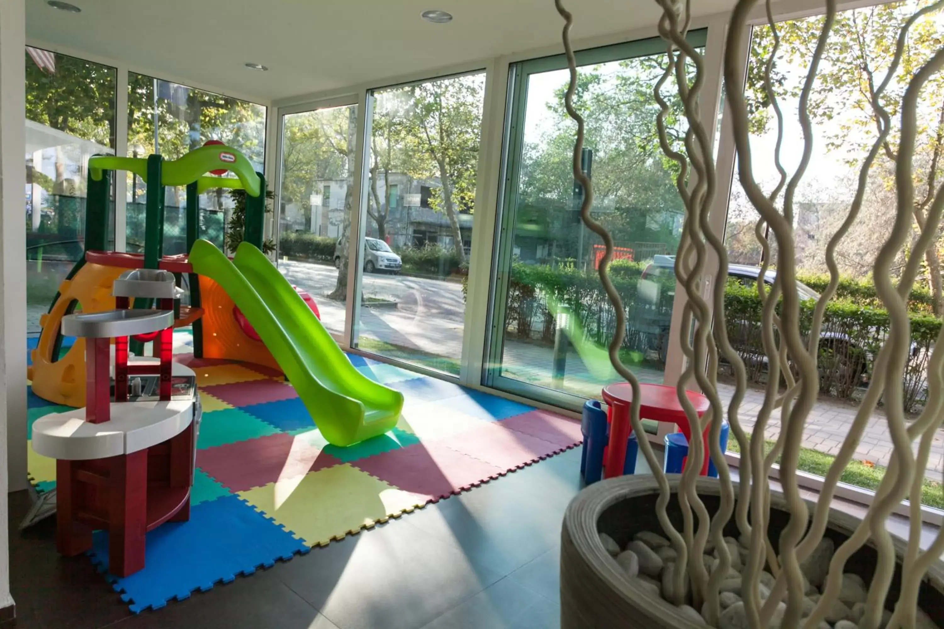 Children play ground, Children's Play Area in Residence Sunrise Cesenatico