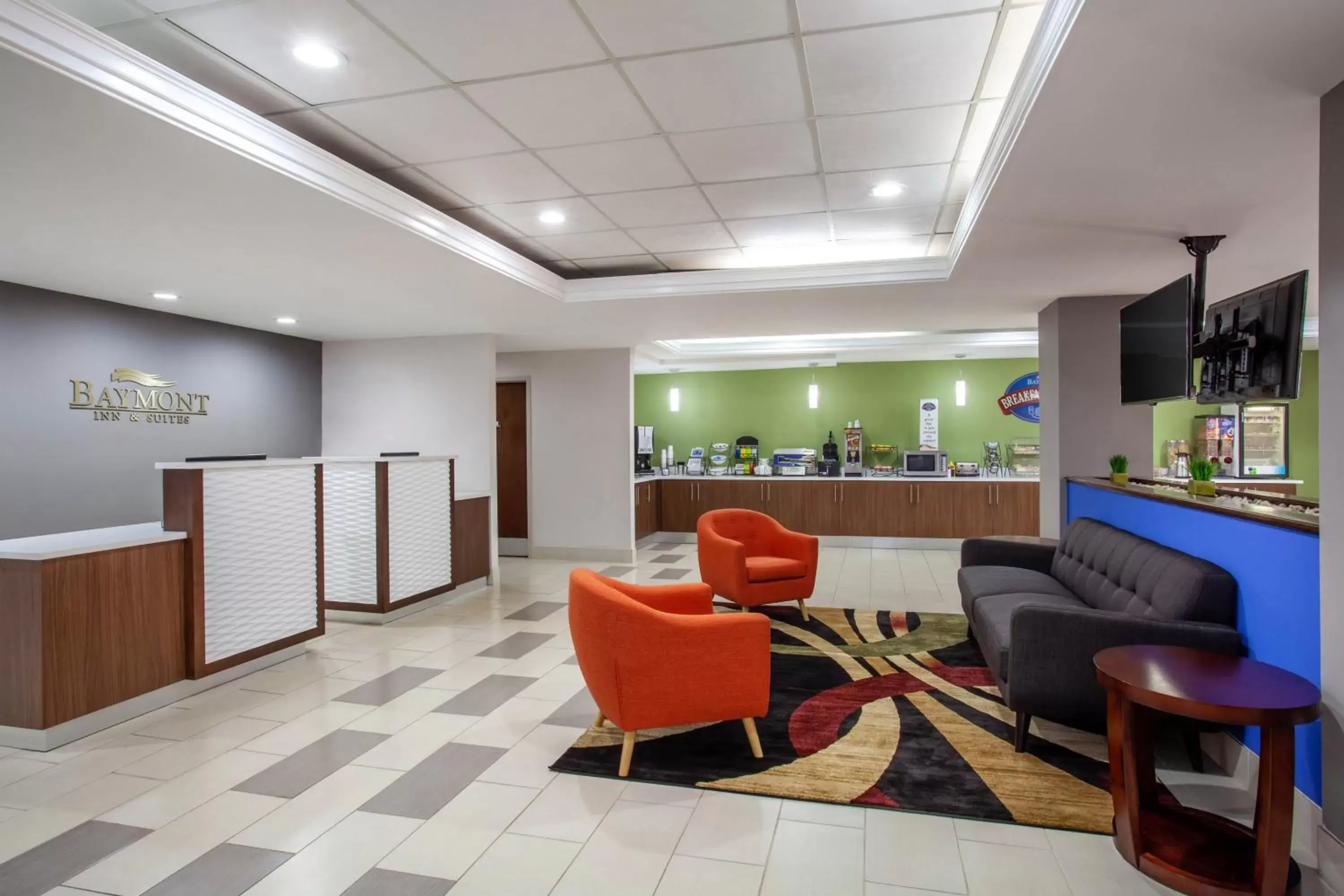 Lobby or reception in Baymont by Wyndham McDonough Lobby or reception in Baymont by Wyndham McDonough