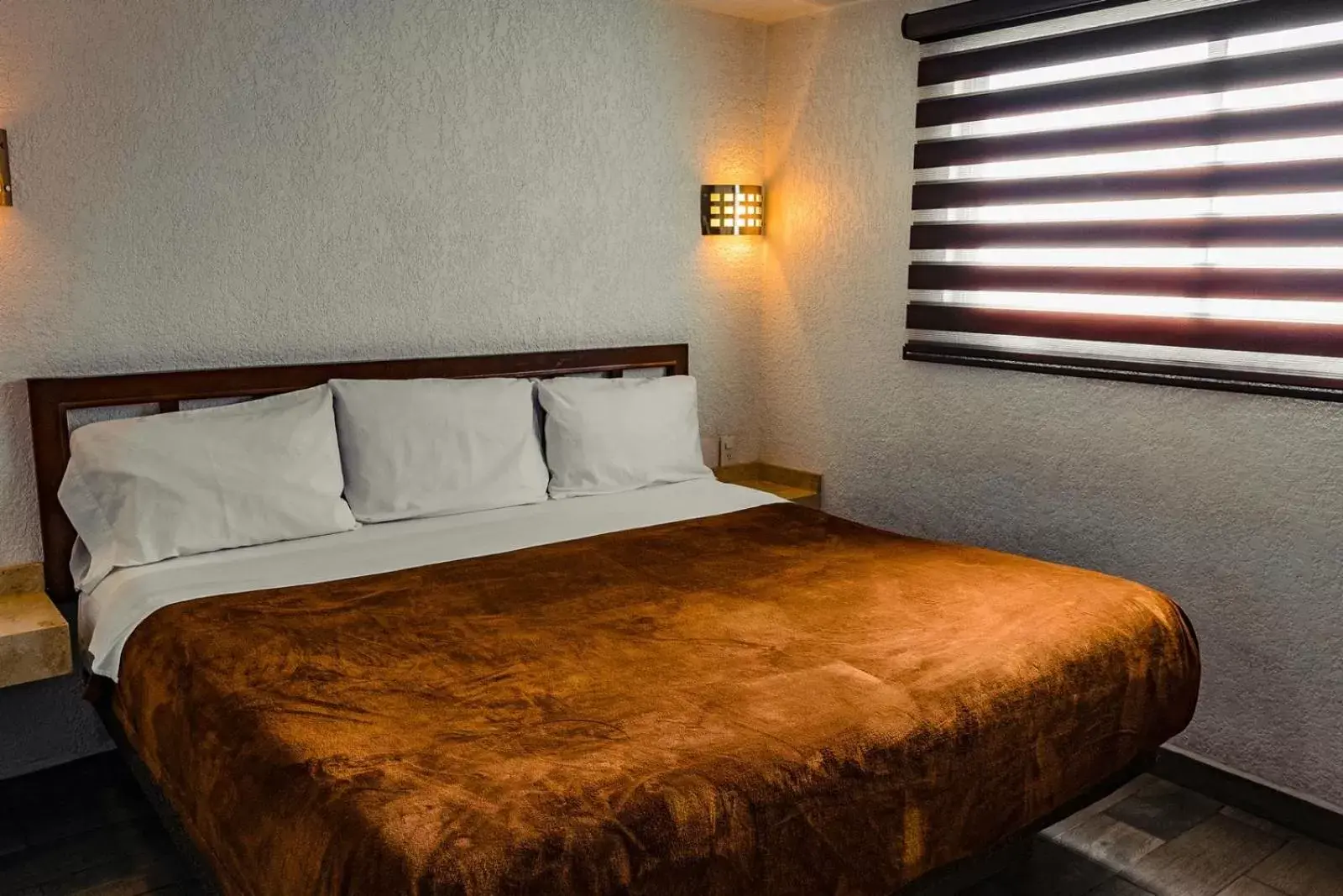 Bed in Hotel Azucena