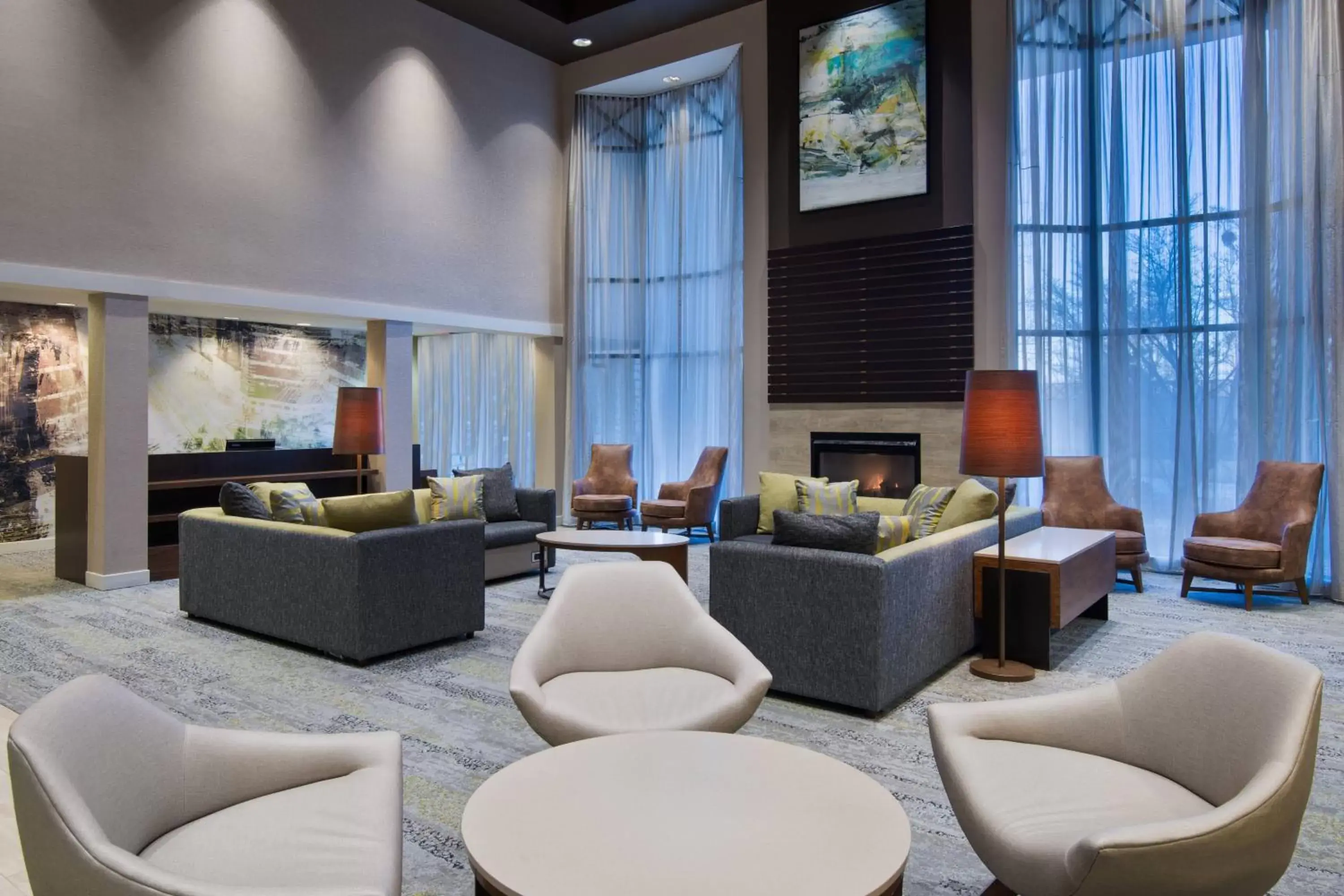 Lobby or reception in Courtyard by Marriott Springfield Airport