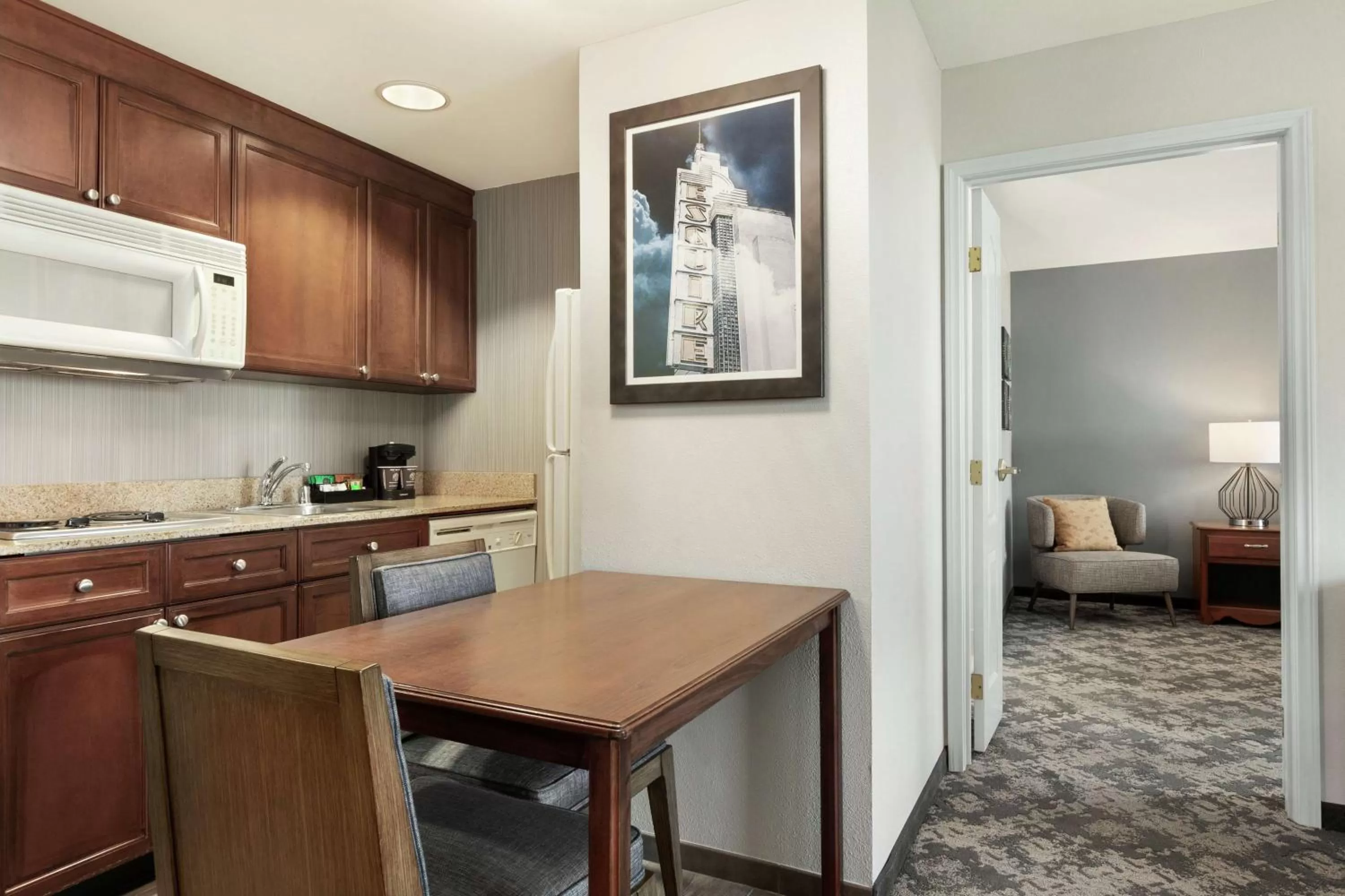 Kitchen or kitchenette in Homewood Suites by Hilton Sacramento/Roseville
