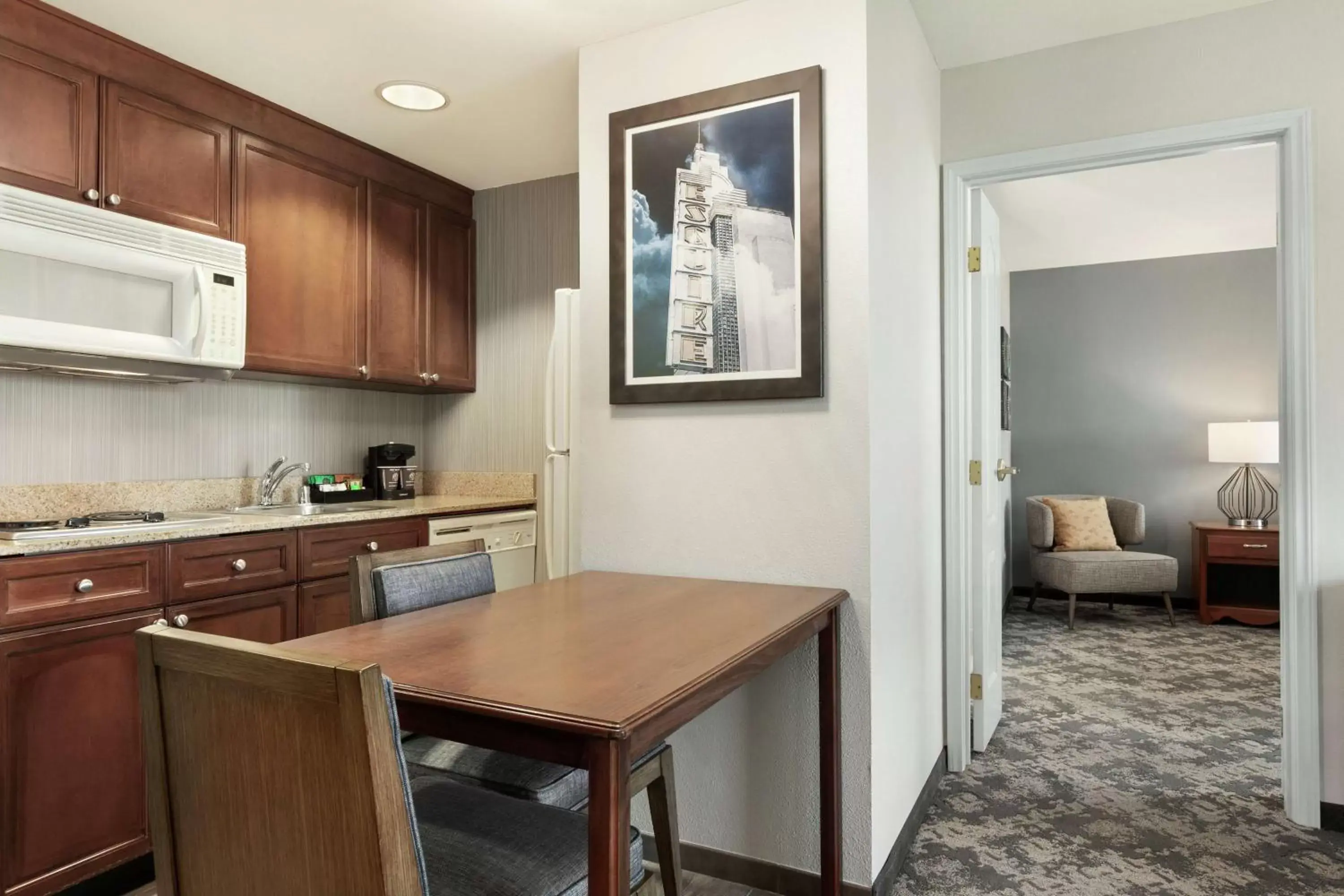 Kitchen or kitchenette, Kitchen/Kitchenette in Homewood Suites by Hilton Sacramento/Roseville