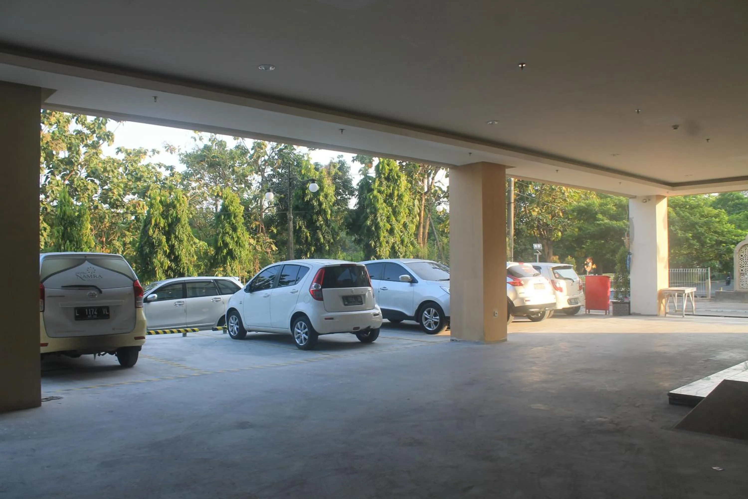 Facade/entrance in Namira Syariah Hotel Surabaya